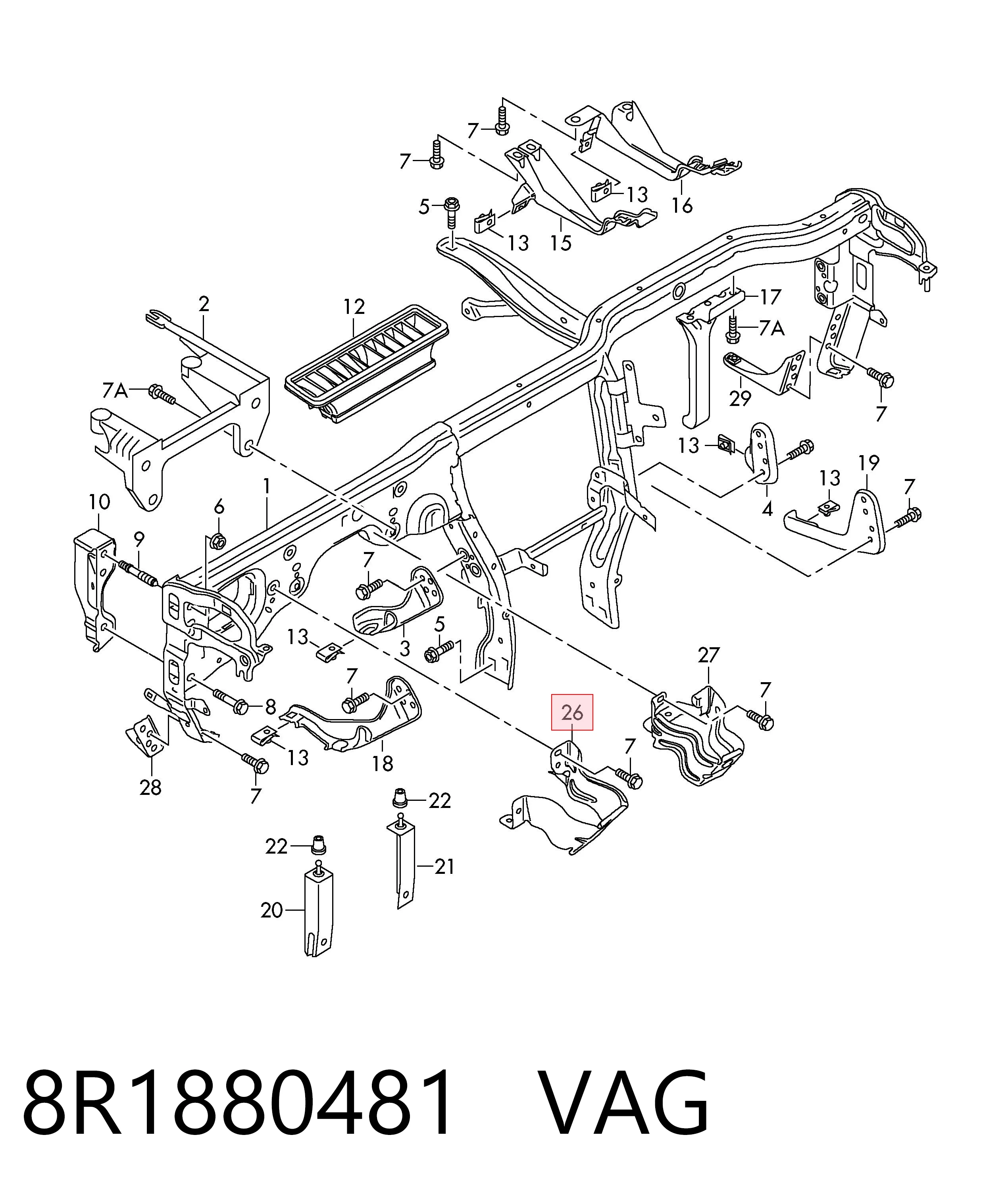 8R1880481 VAG 