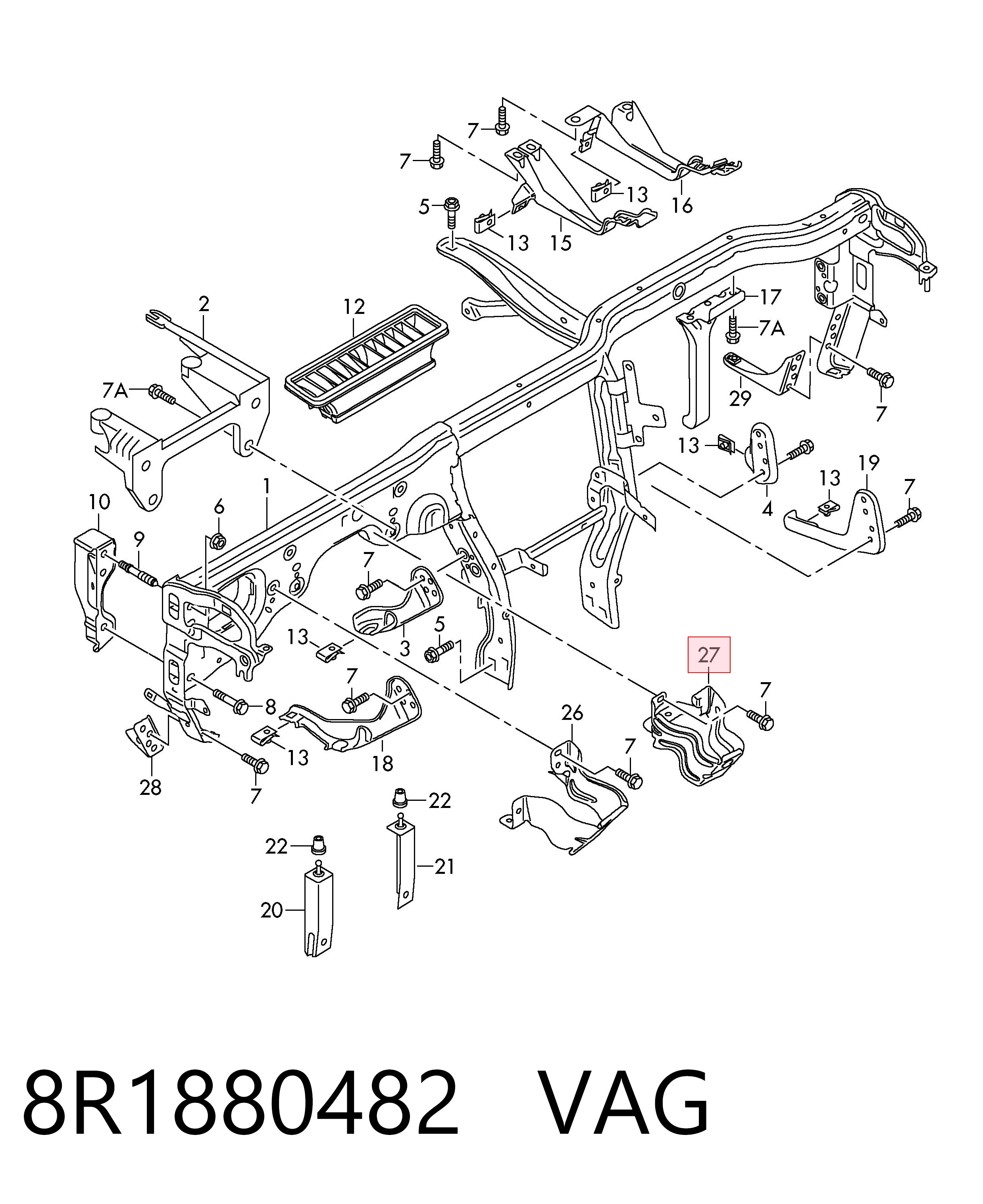 8R1880482 VAG 