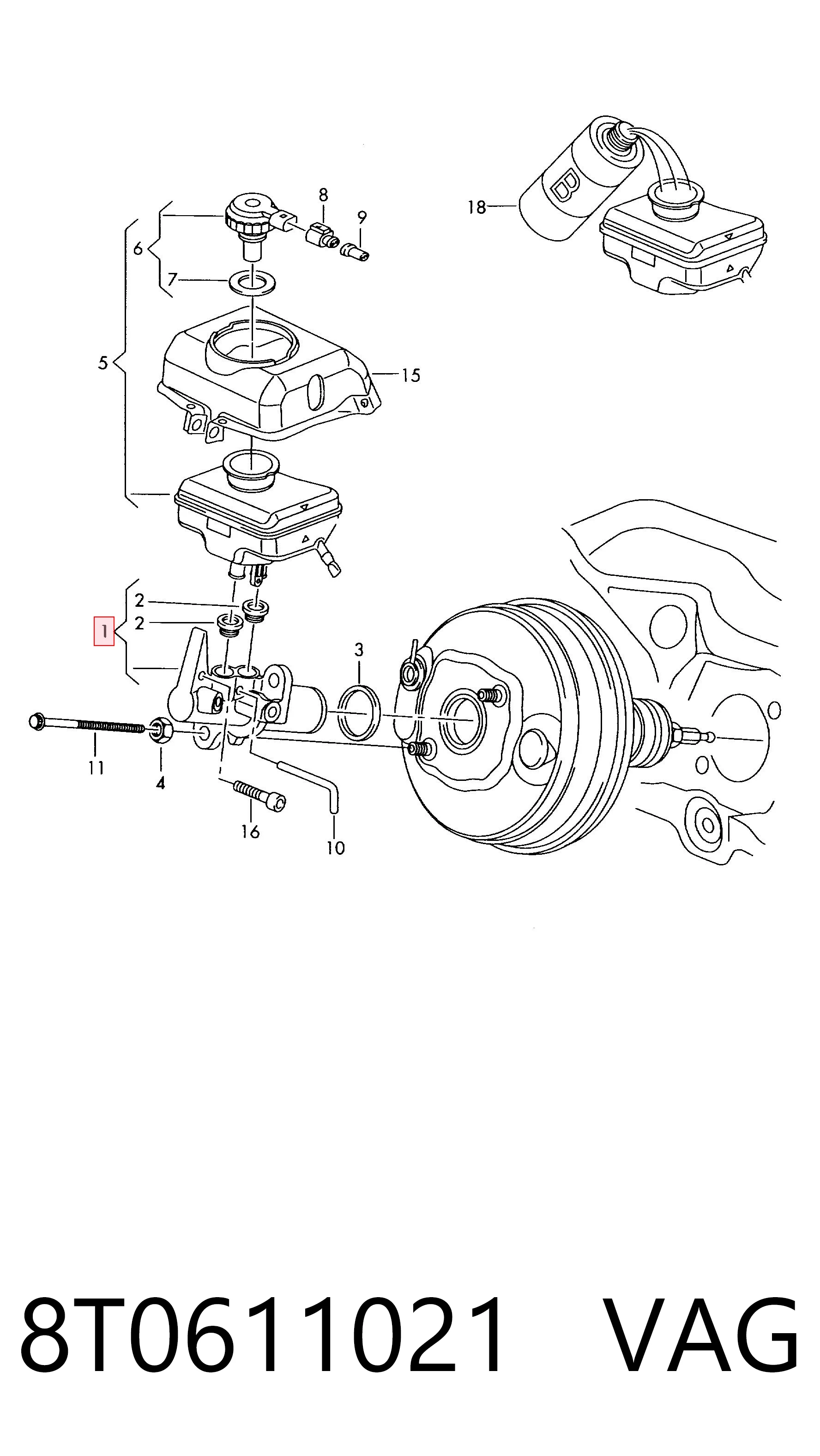 8T0611021 VAG