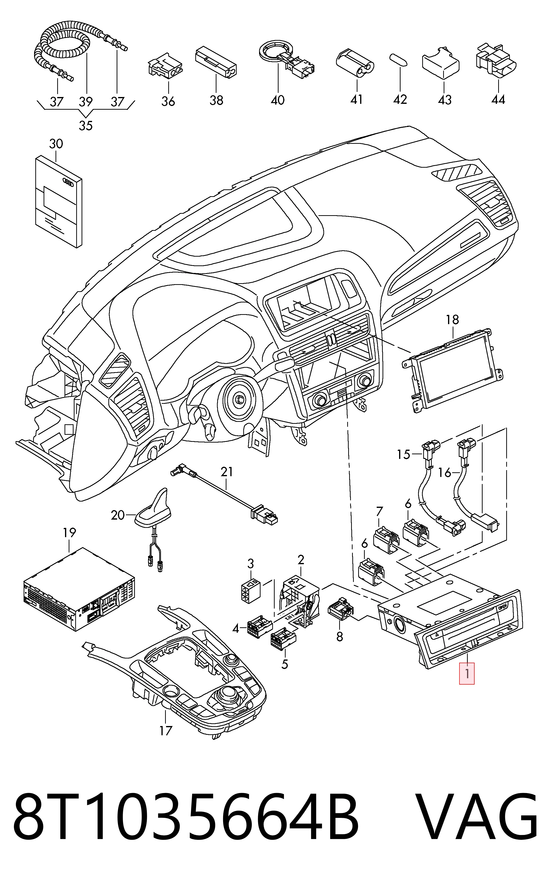 8T1035664B VAG 