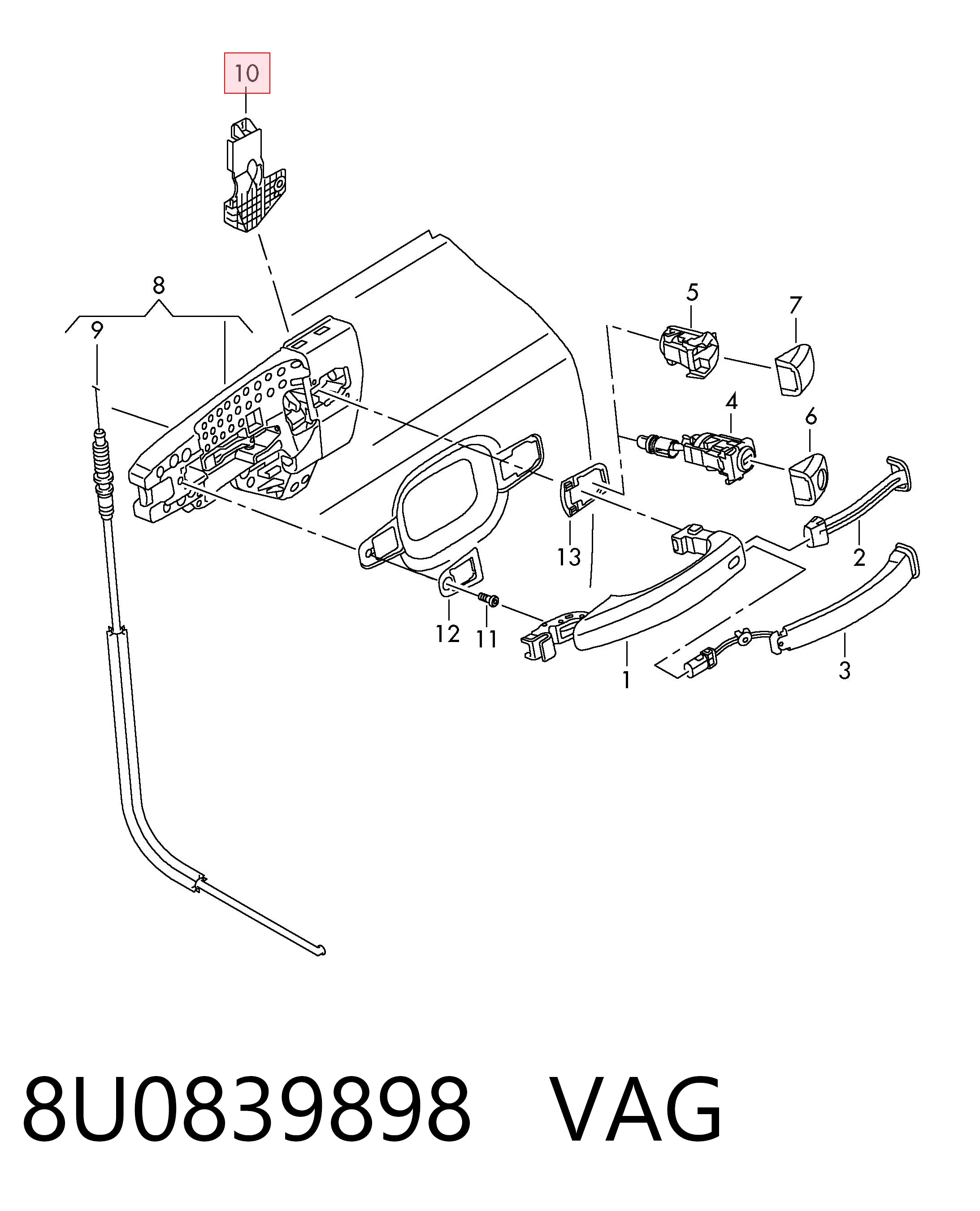 8U0839898 VAG 