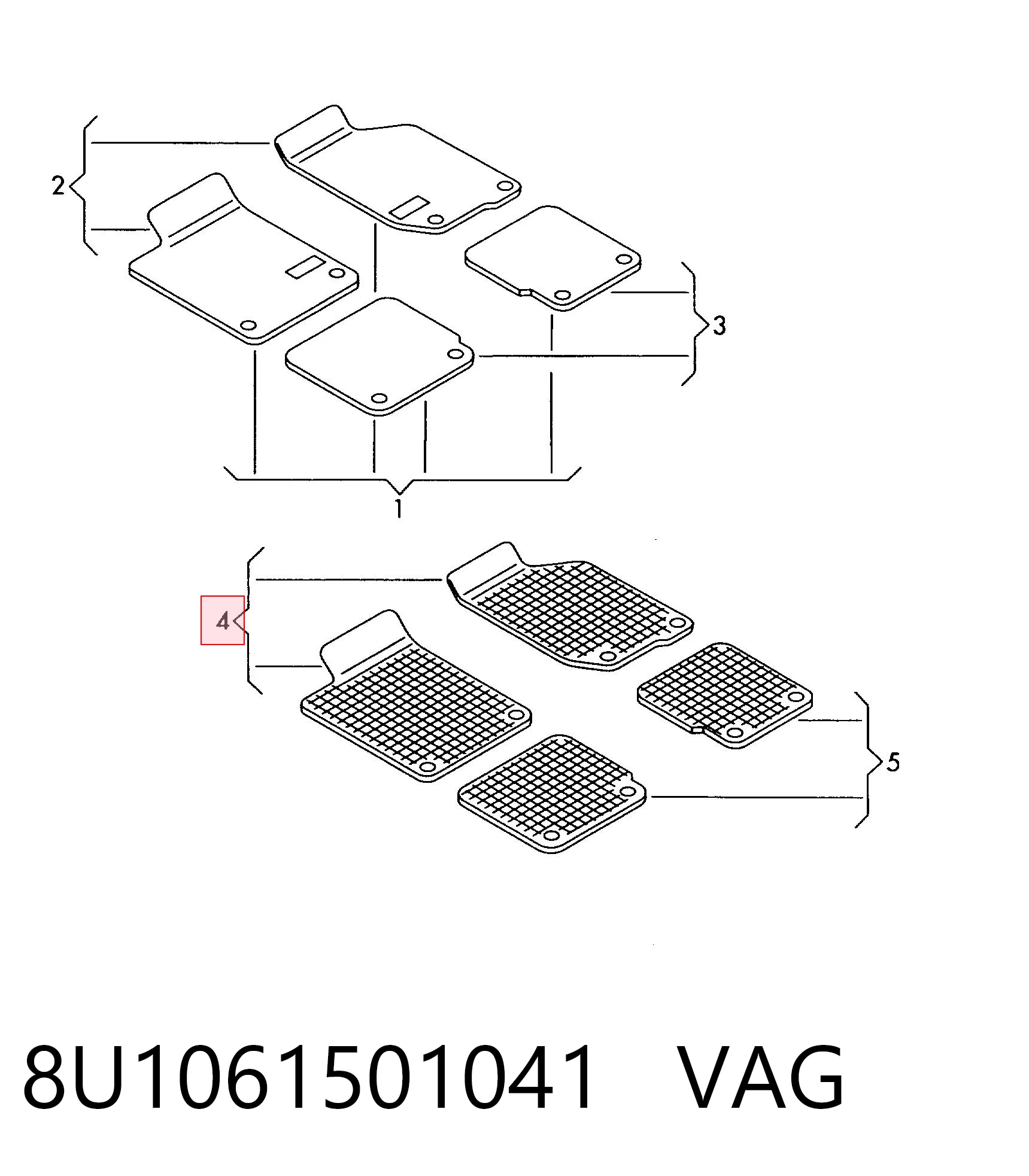 8U1061501041 VAG 