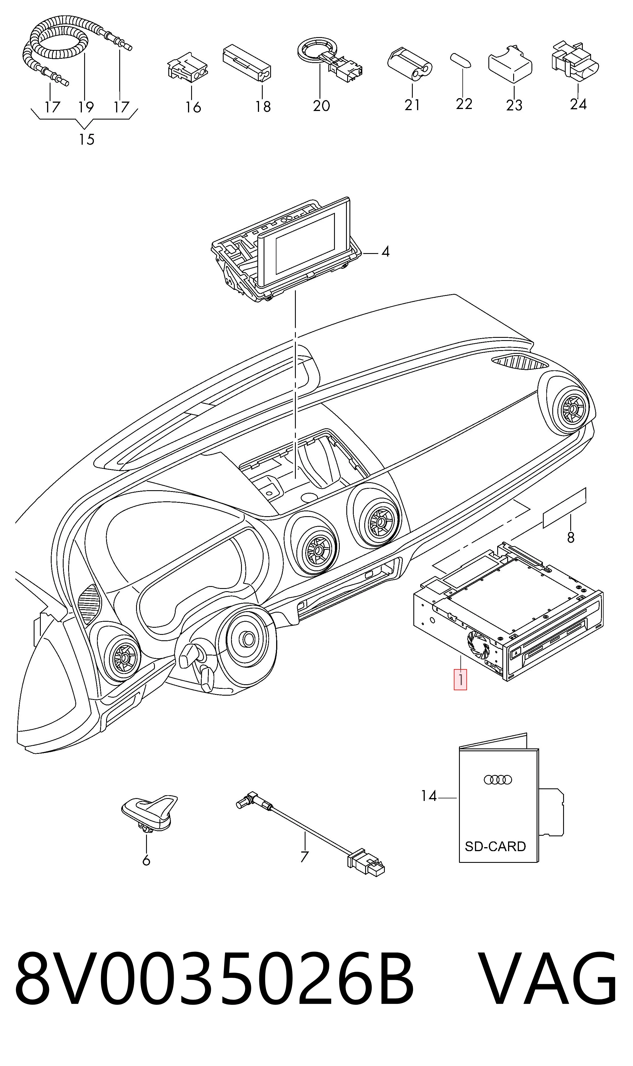 8V0035026B VAG 
