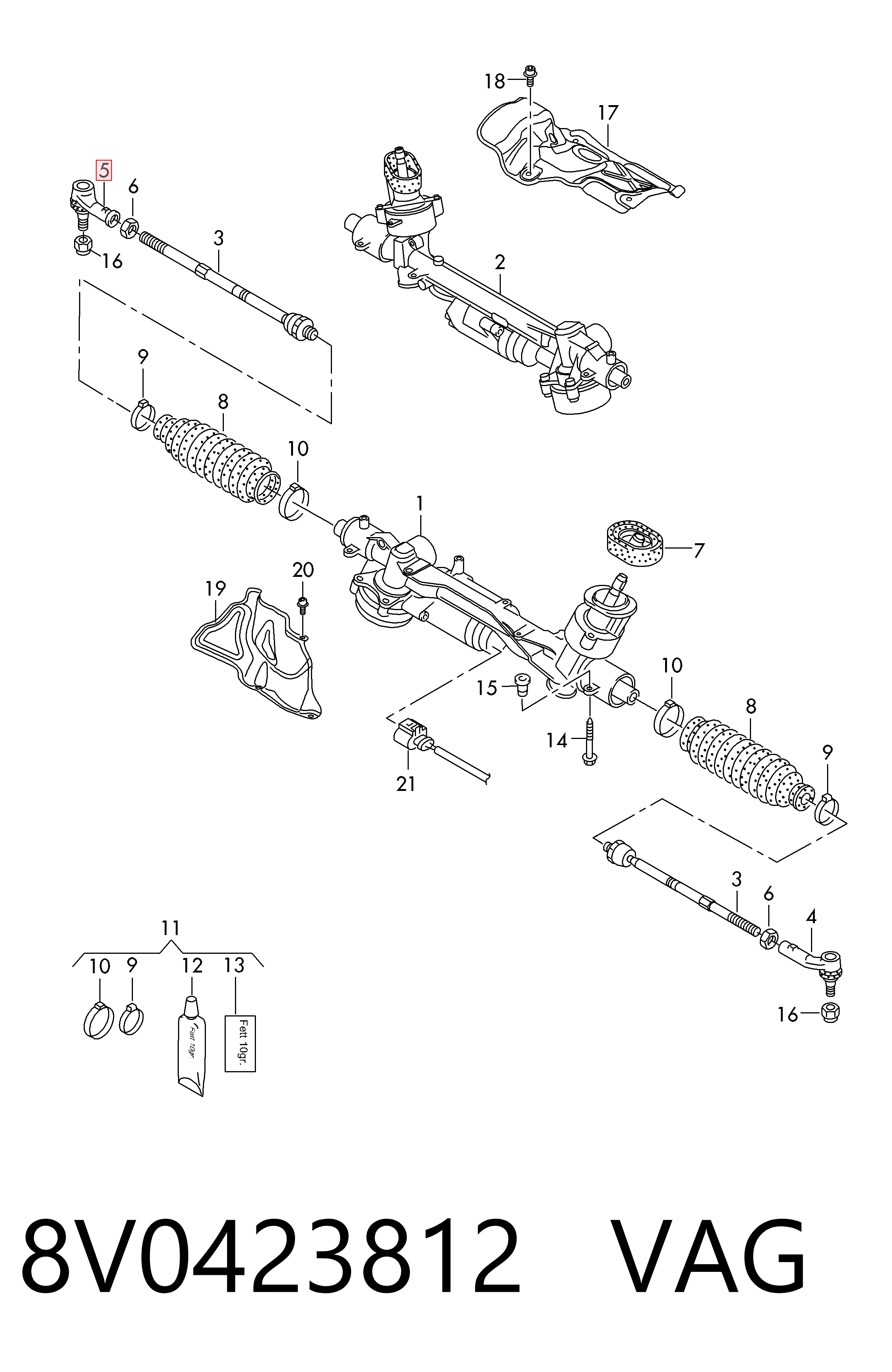 Купити 42925 Lemforder Рульовий наконечник