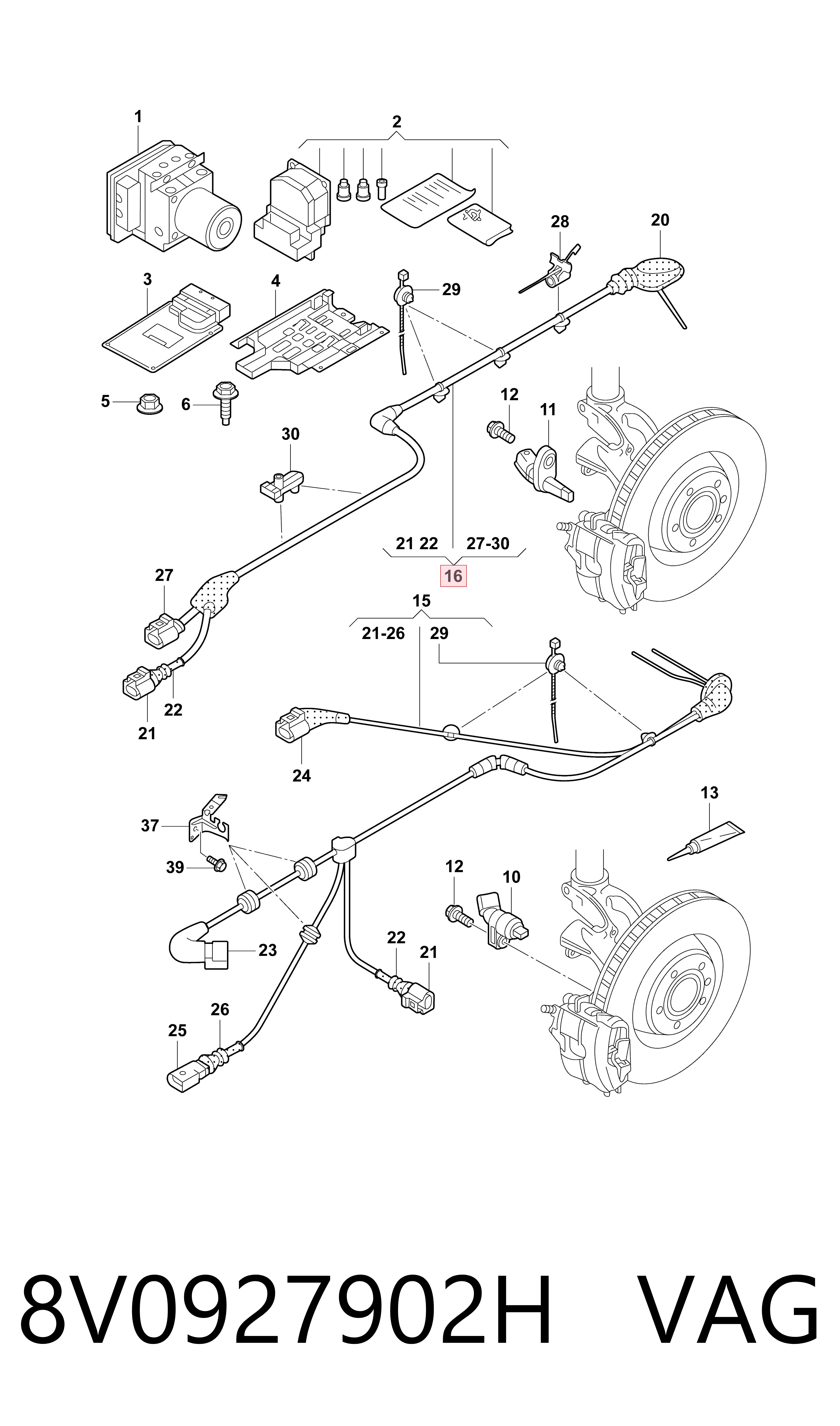 8V0927902H VAG 