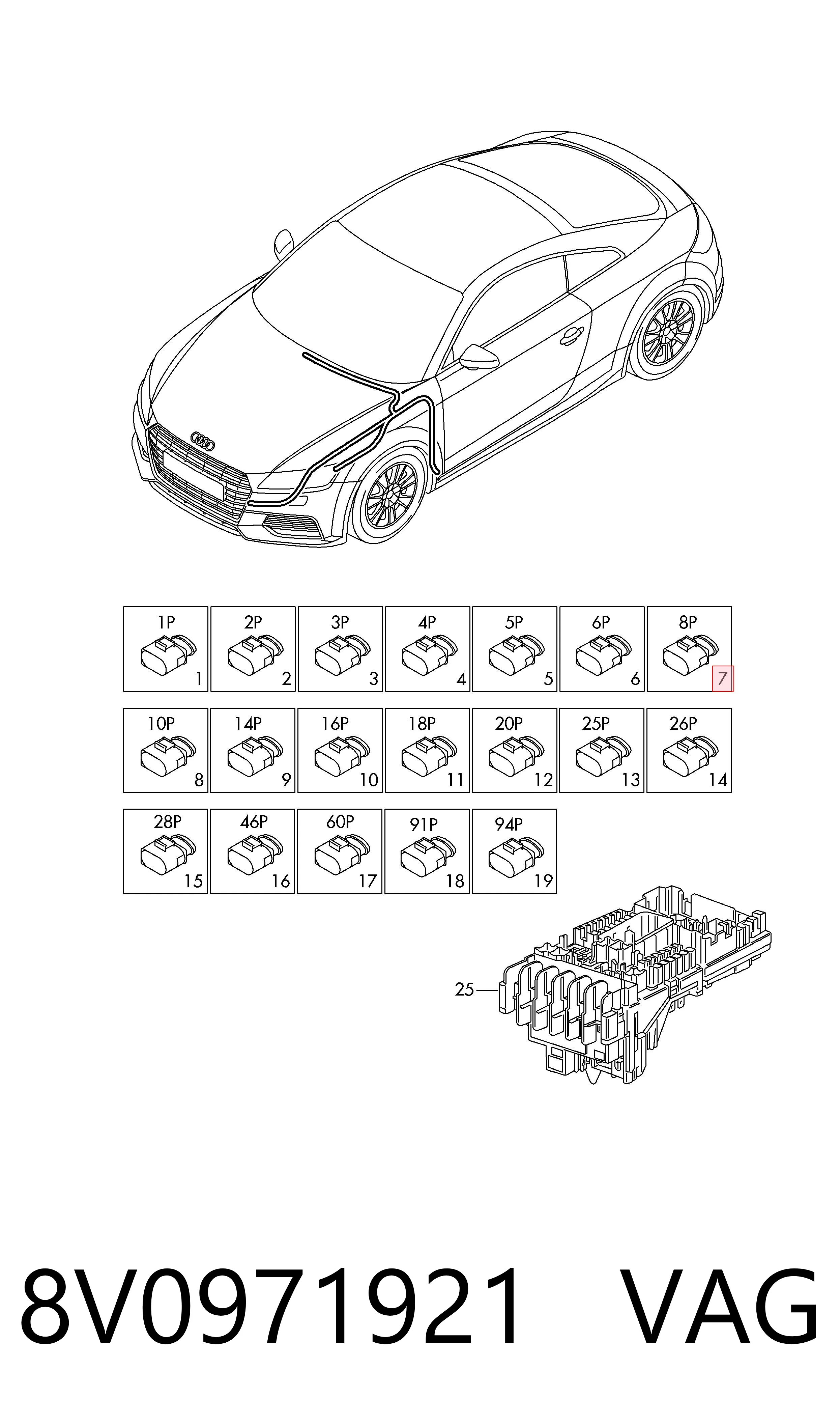 8V0971921 VAG 