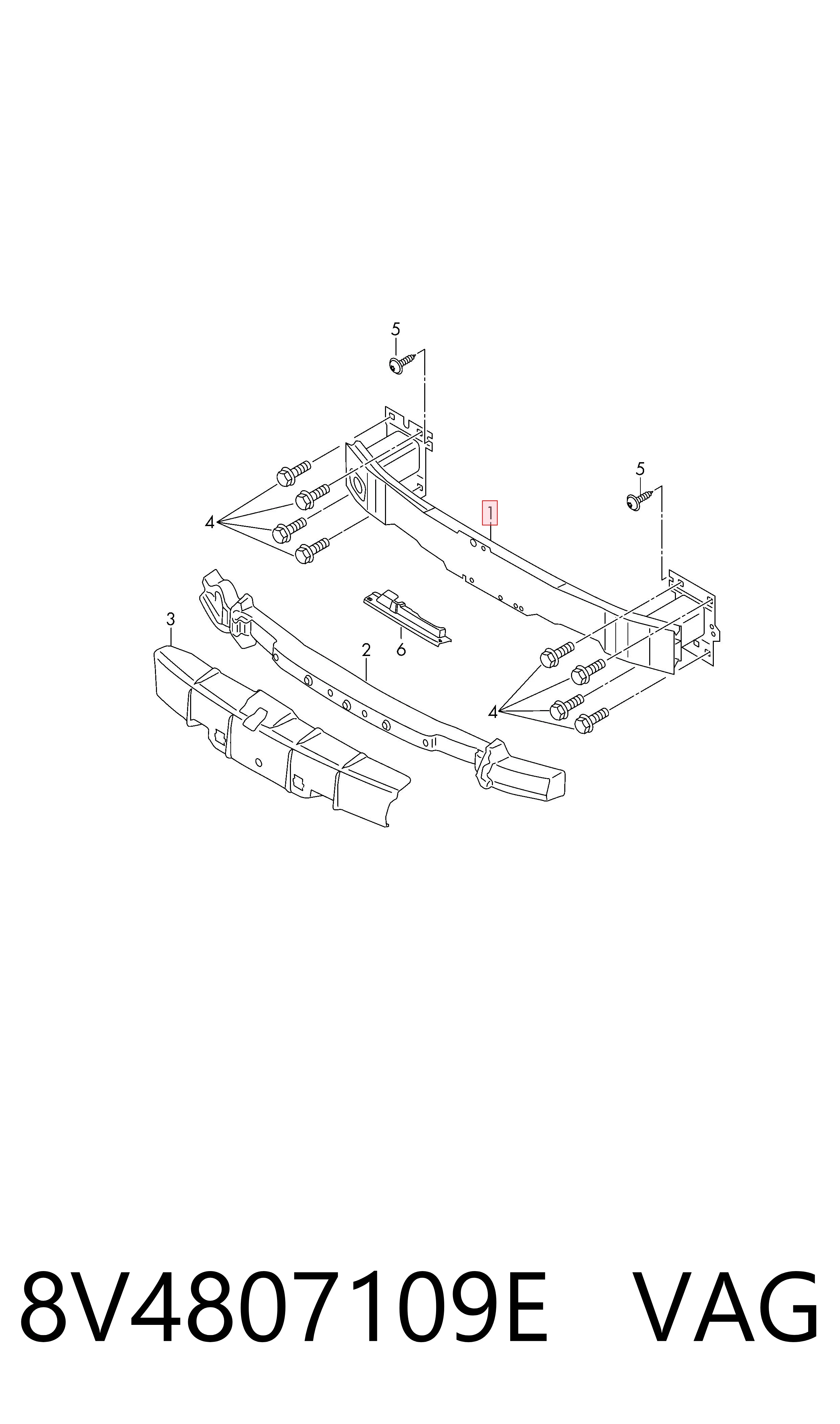  VAG 8V4807109E ціна, від 181.90 USD