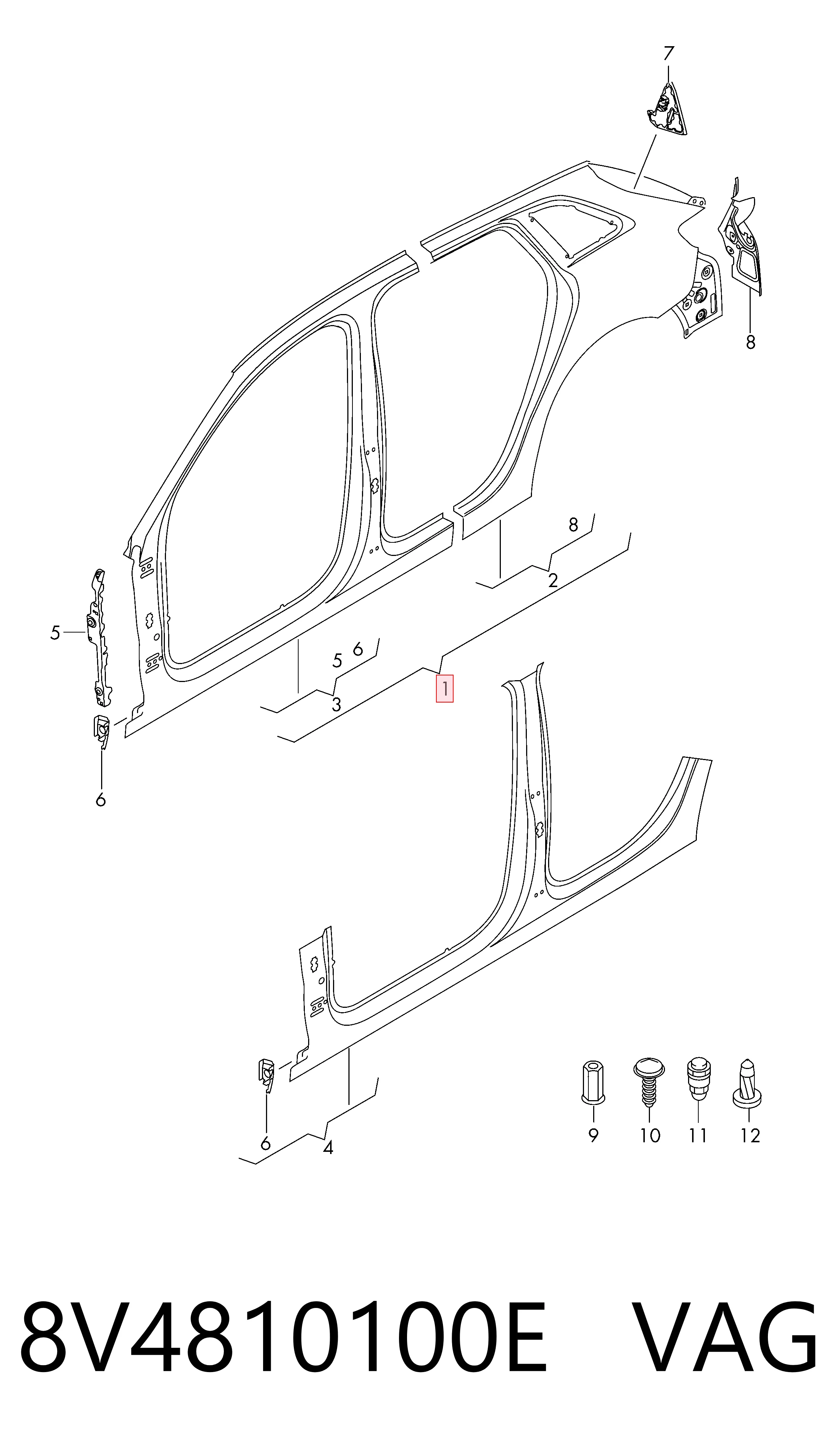 8V4810100E VAG 