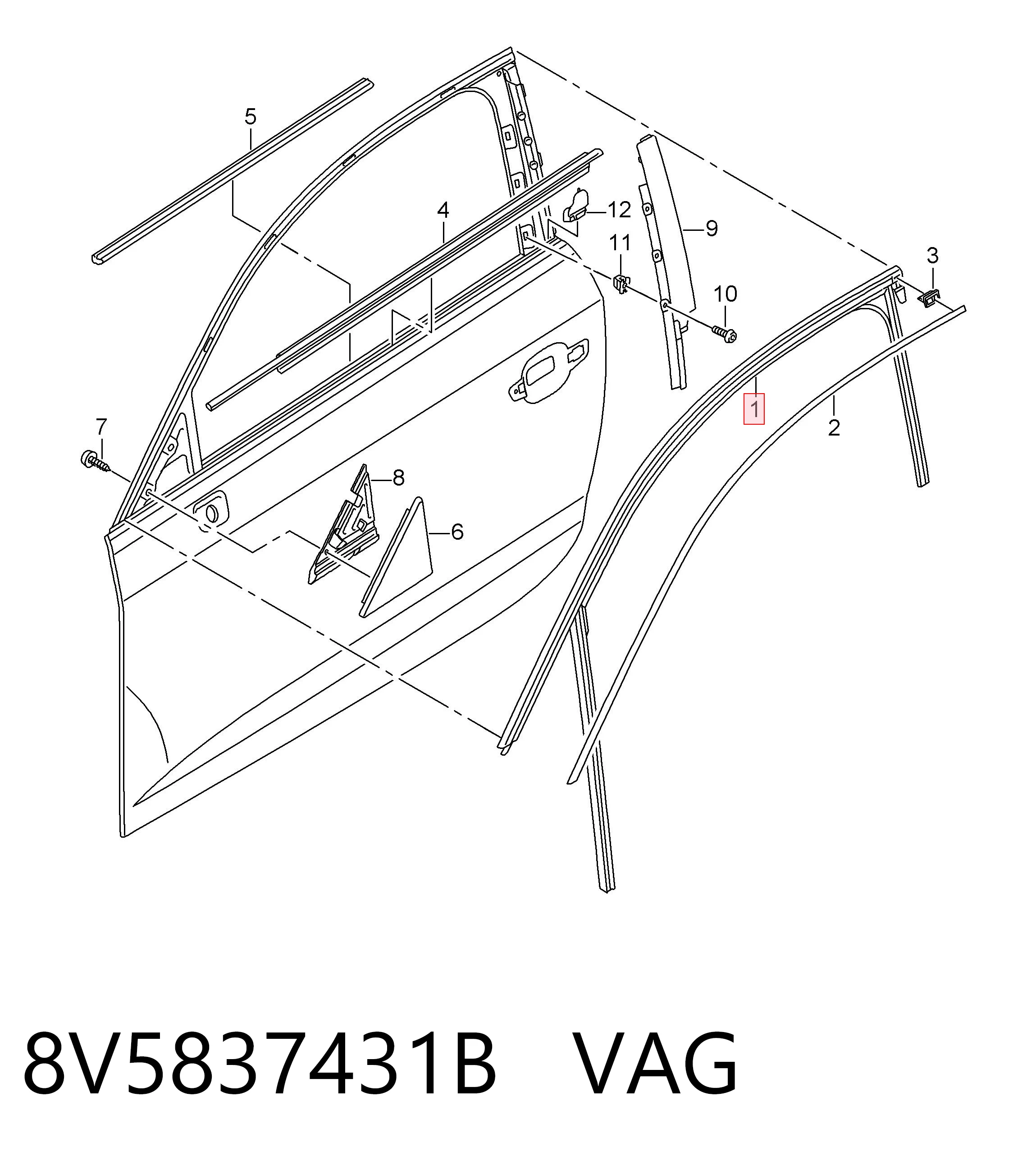 8V5837431B VAG 