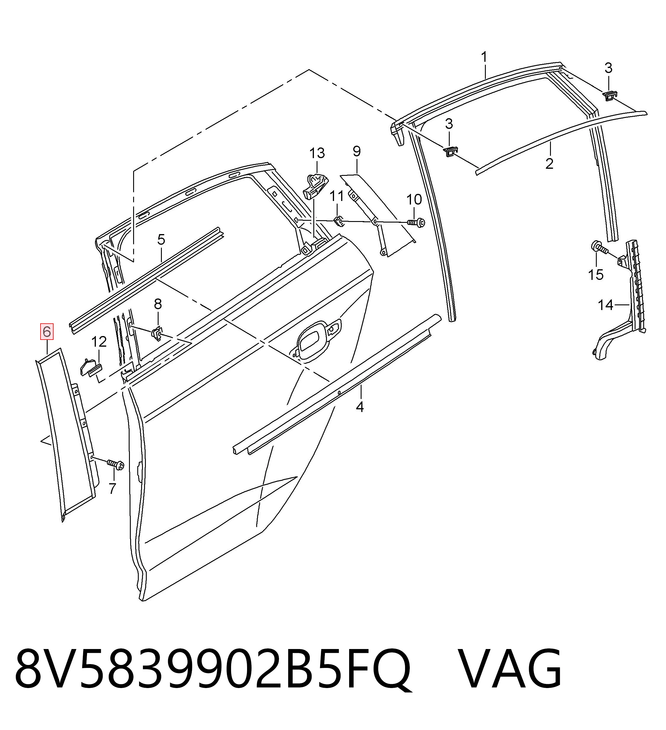 8V5839902B5FQ VAG 