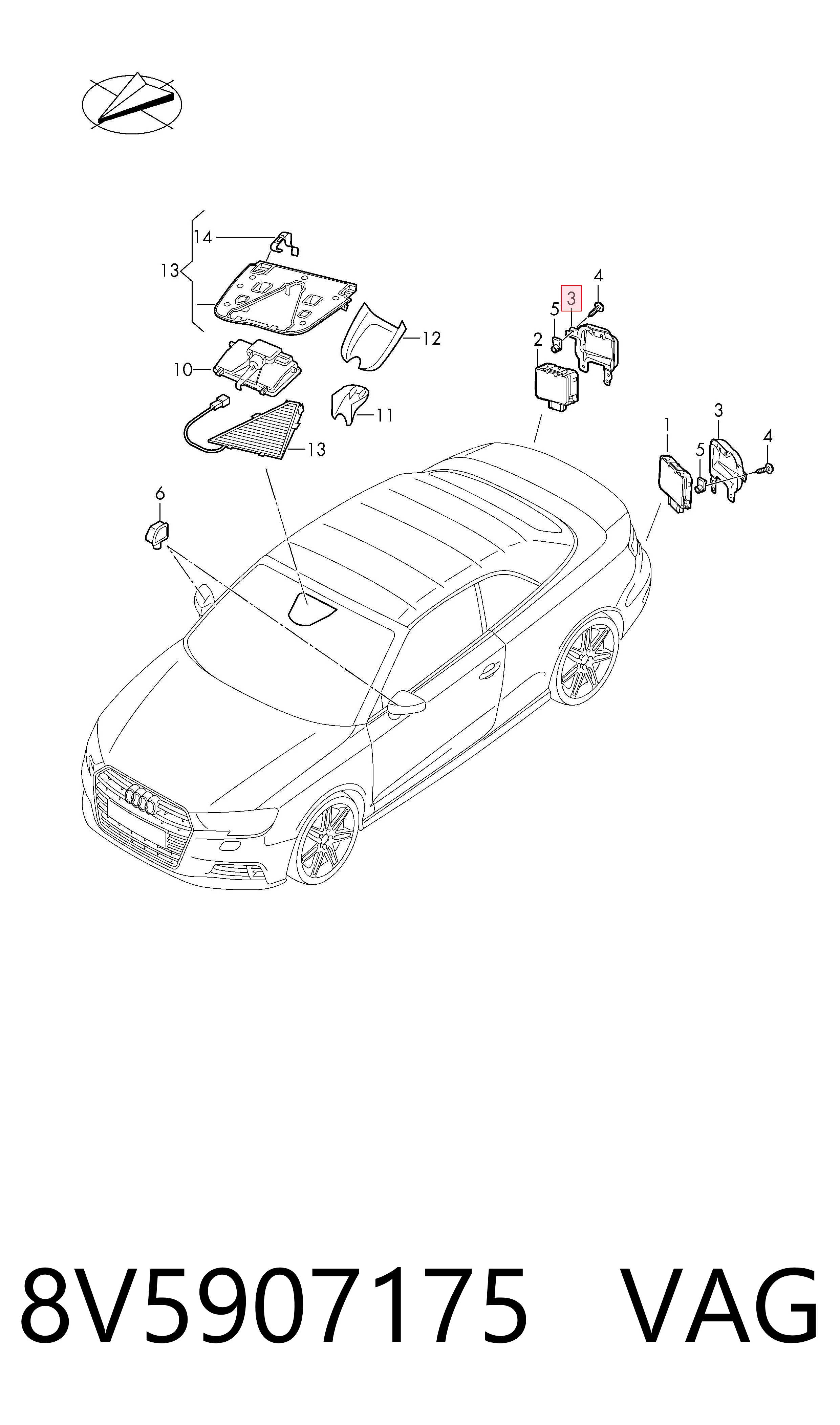 8V5907175 VAG 
