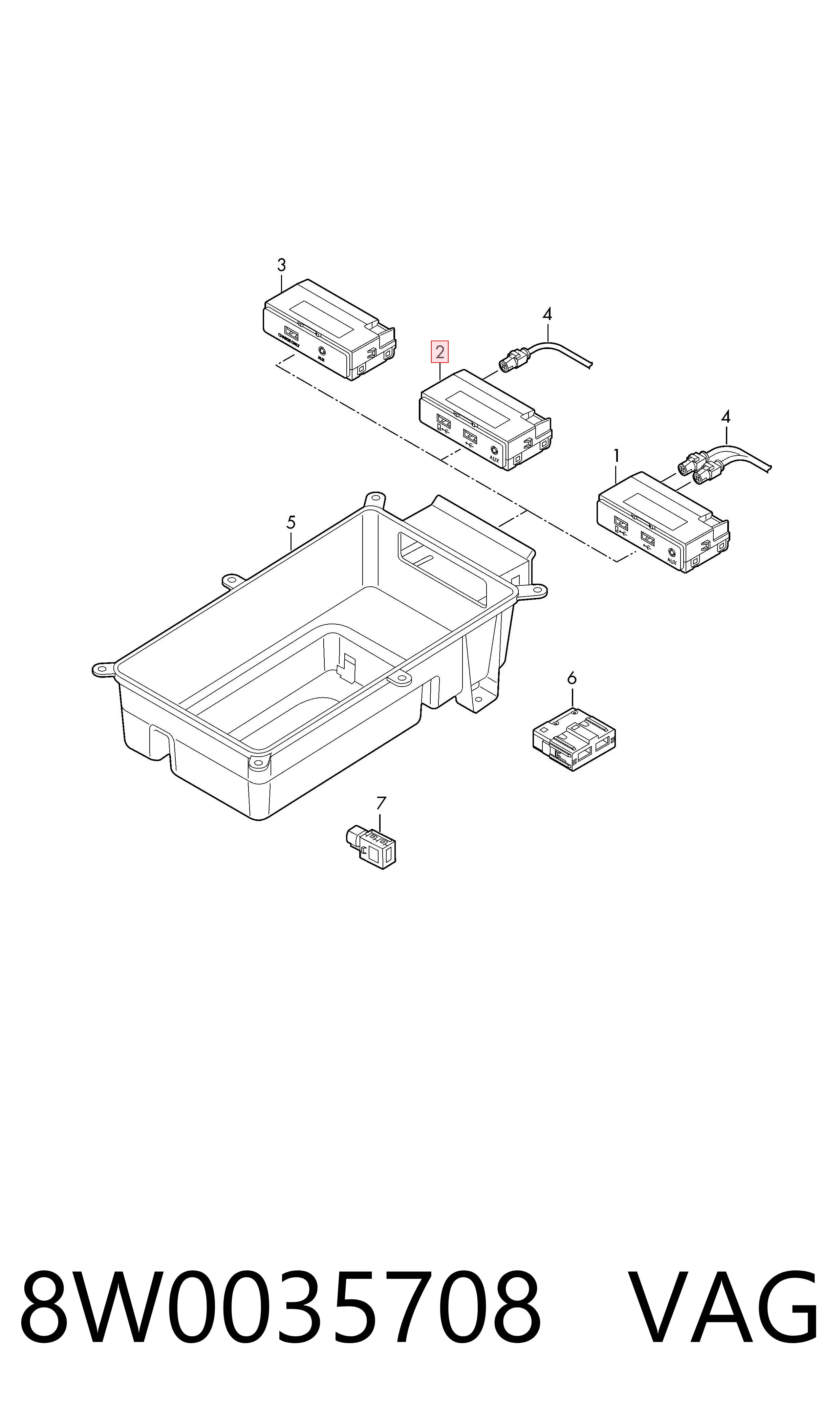  VAG 8W0035708 ціна, від 31.67 USD