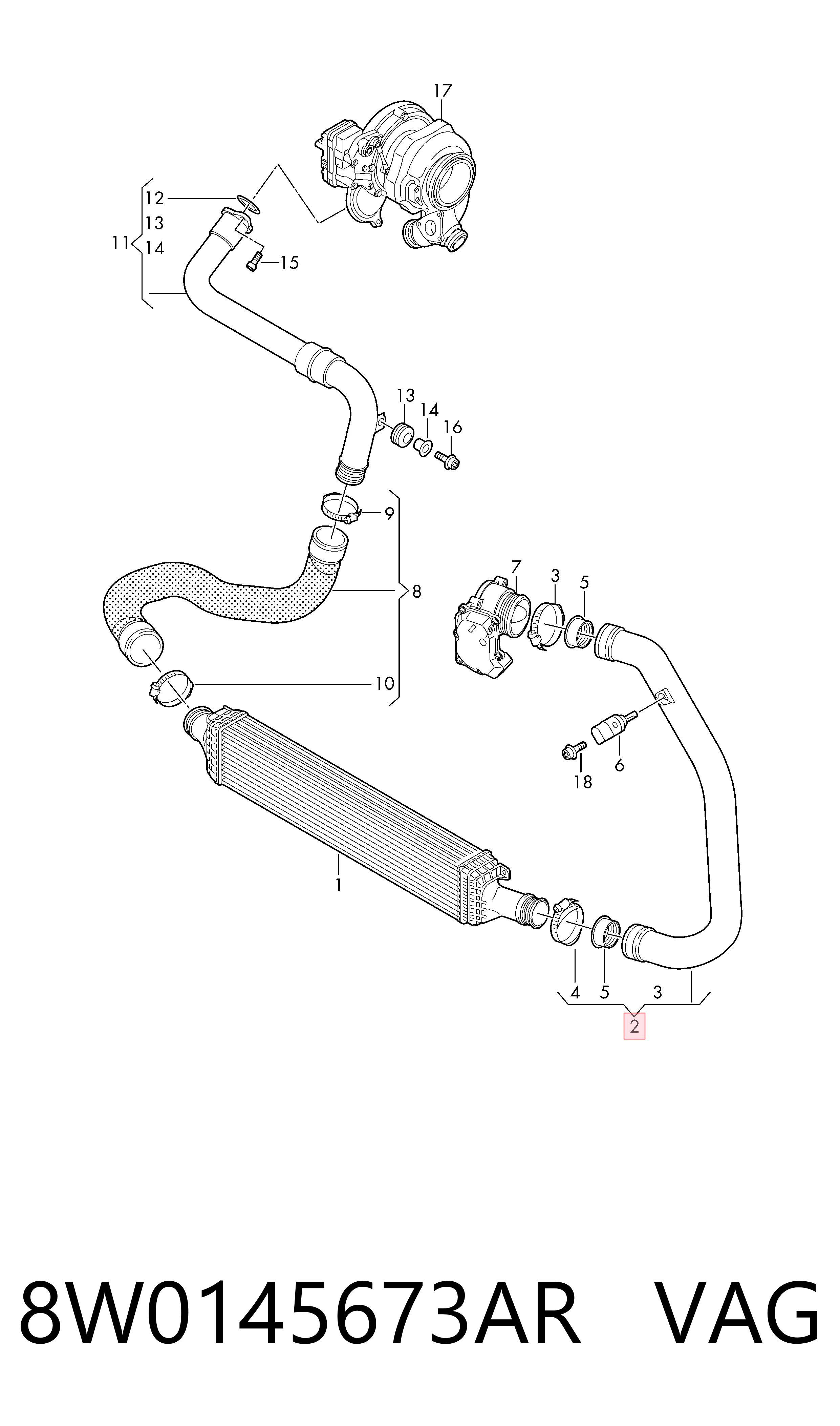 8W0145673AR VAG 