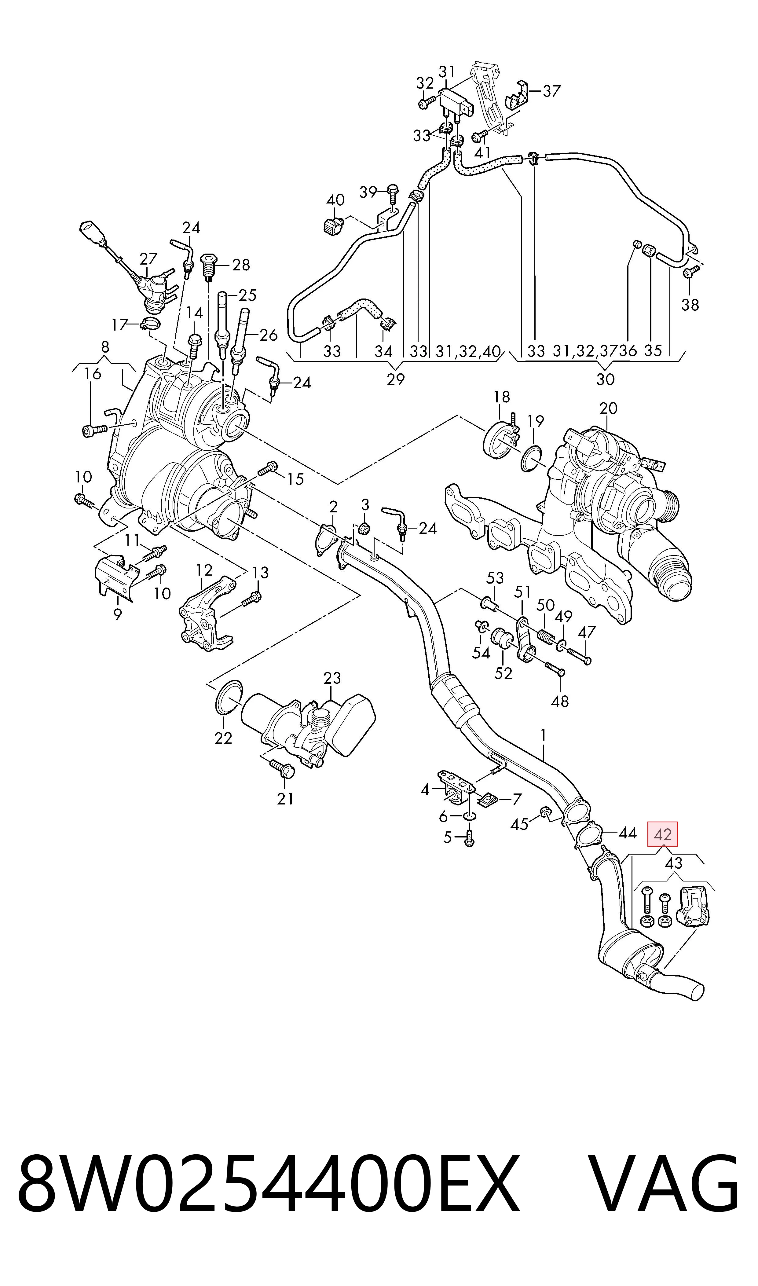8W0254400EX VAG