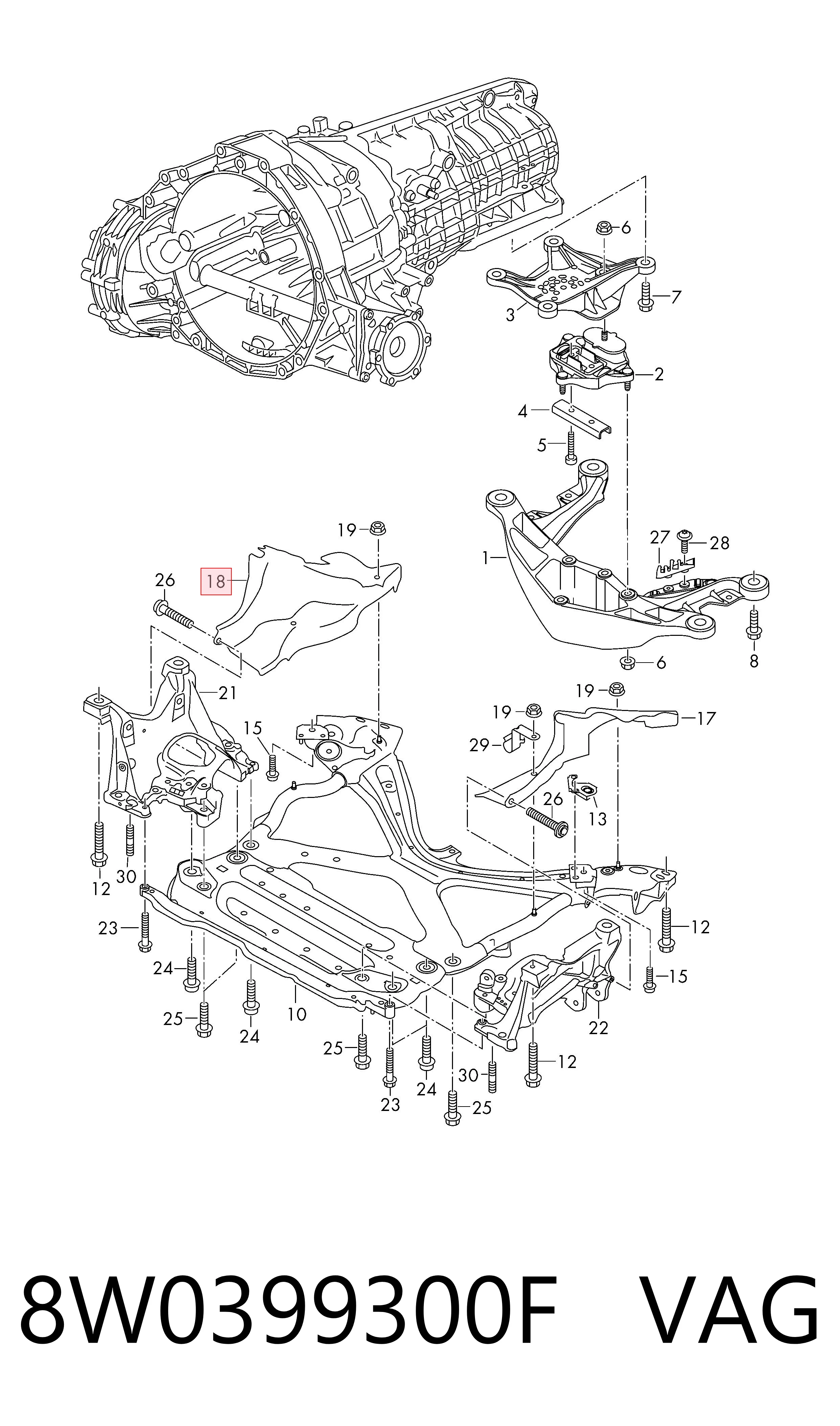 8W0399300F VAG 