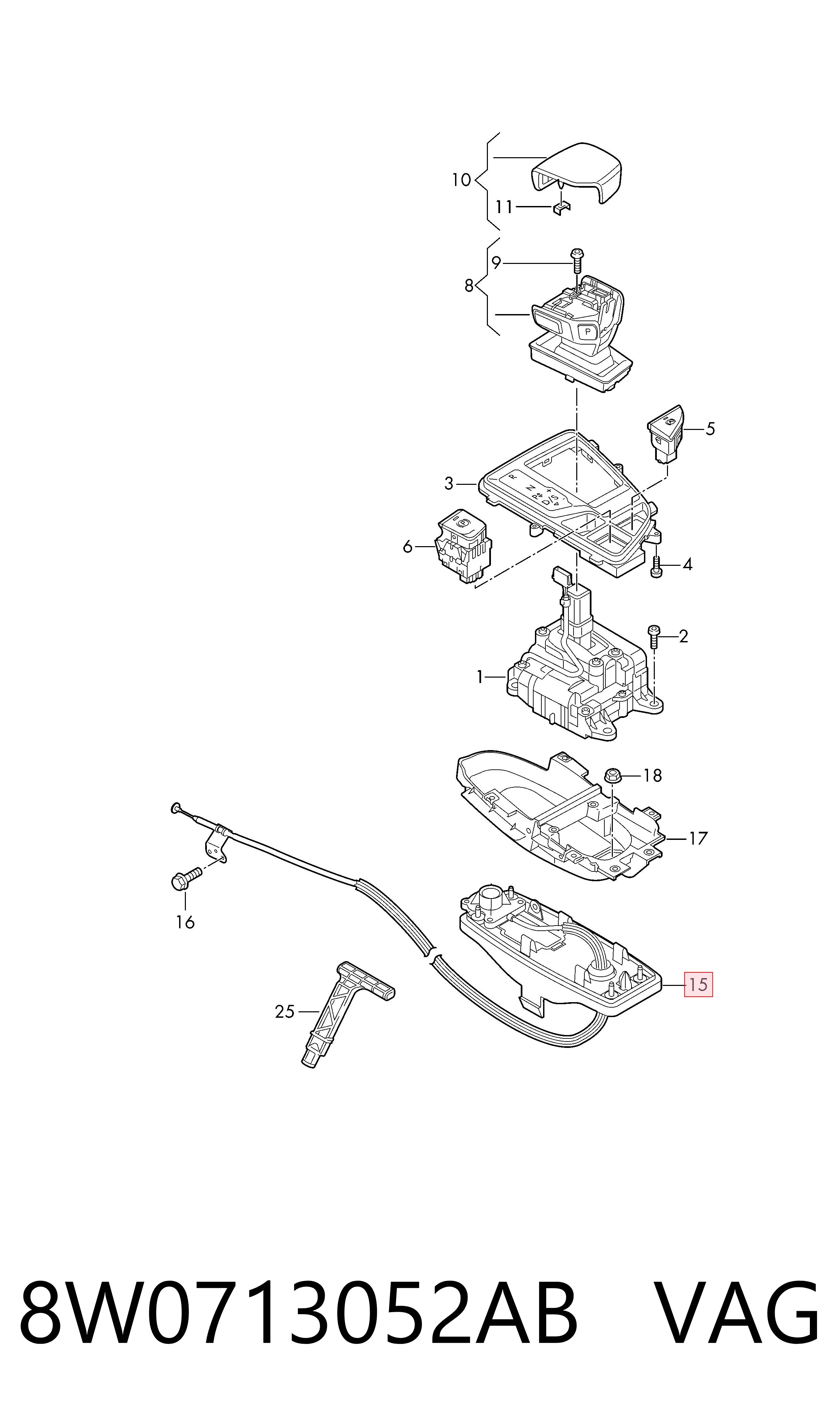  VAG 8W0713052AB ціна, від 5.64 USD