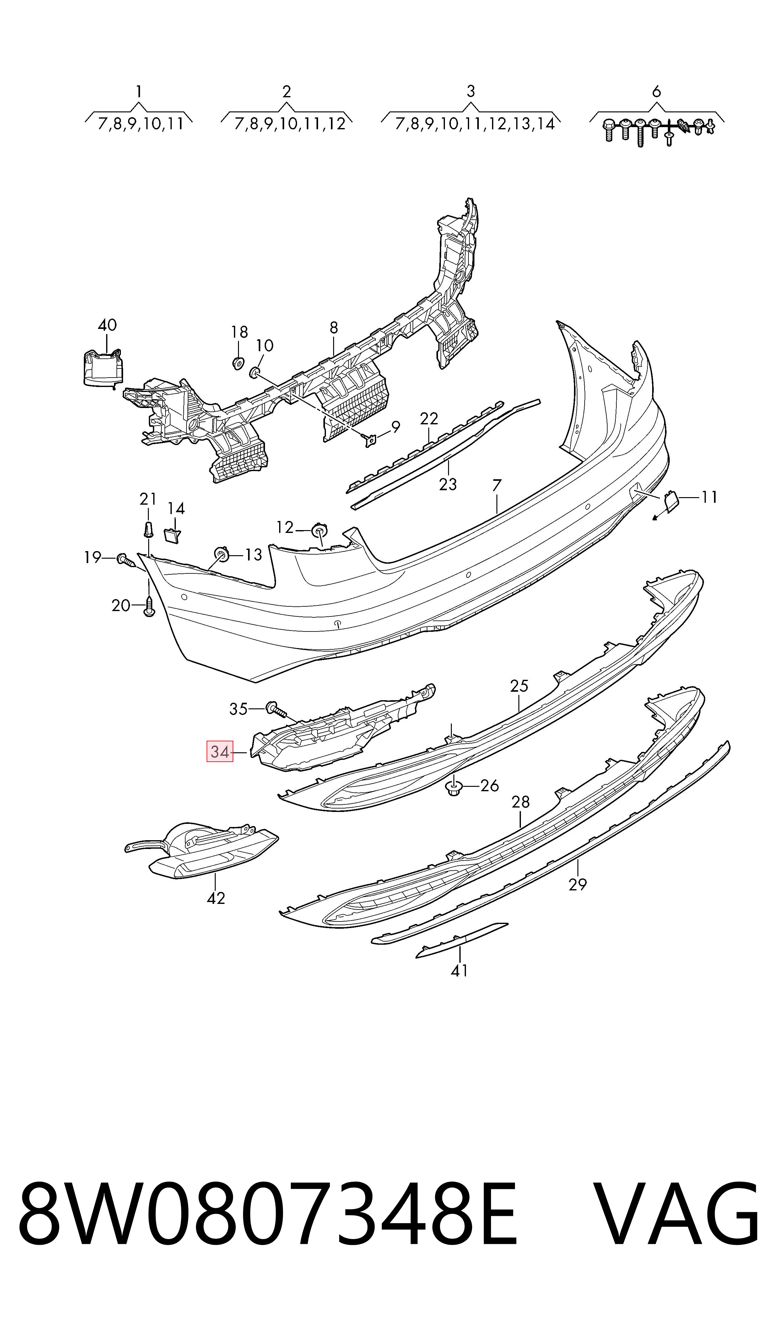 8W0807348E VAG 