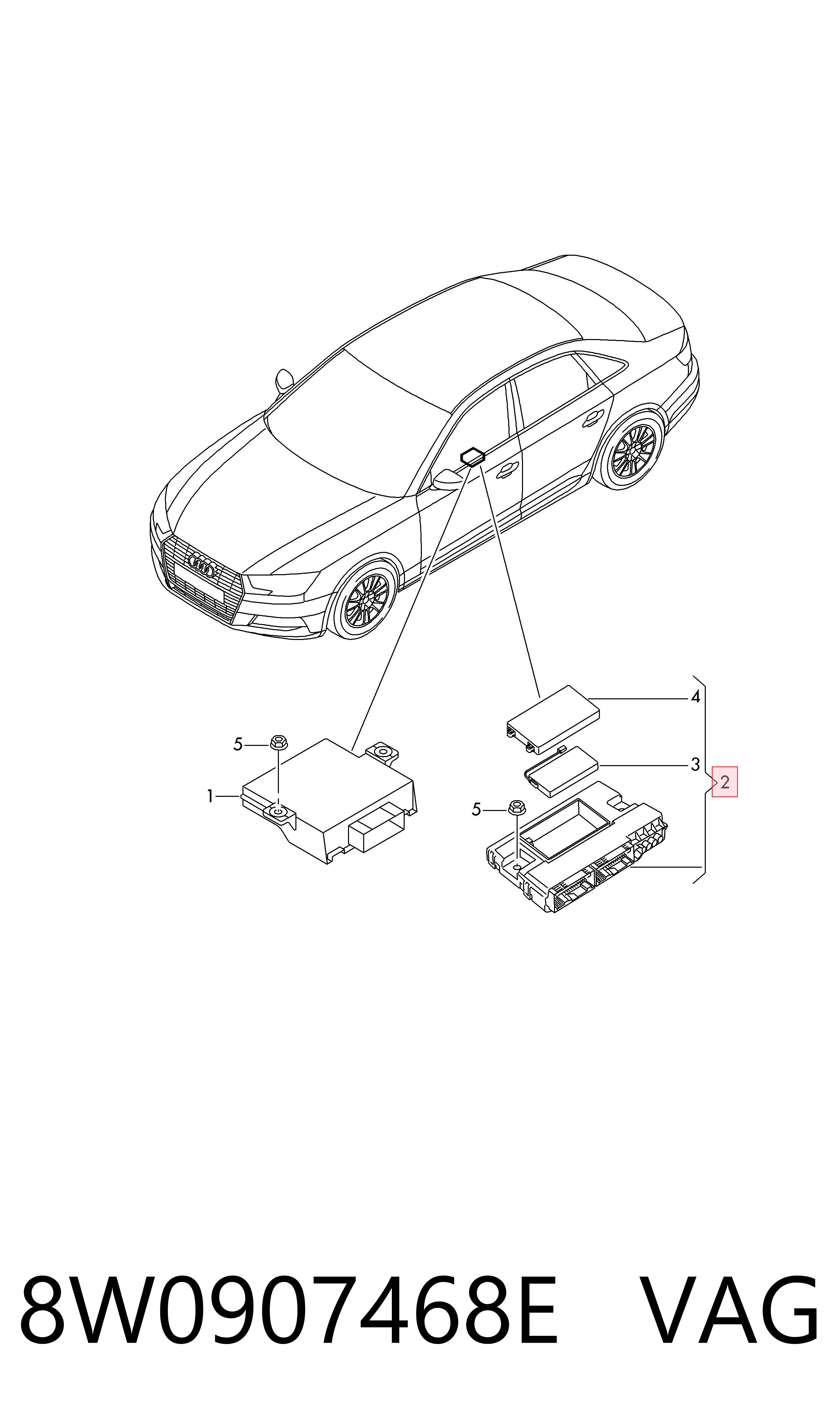 8W0907468E VAG Прилади й апаратура діагностики