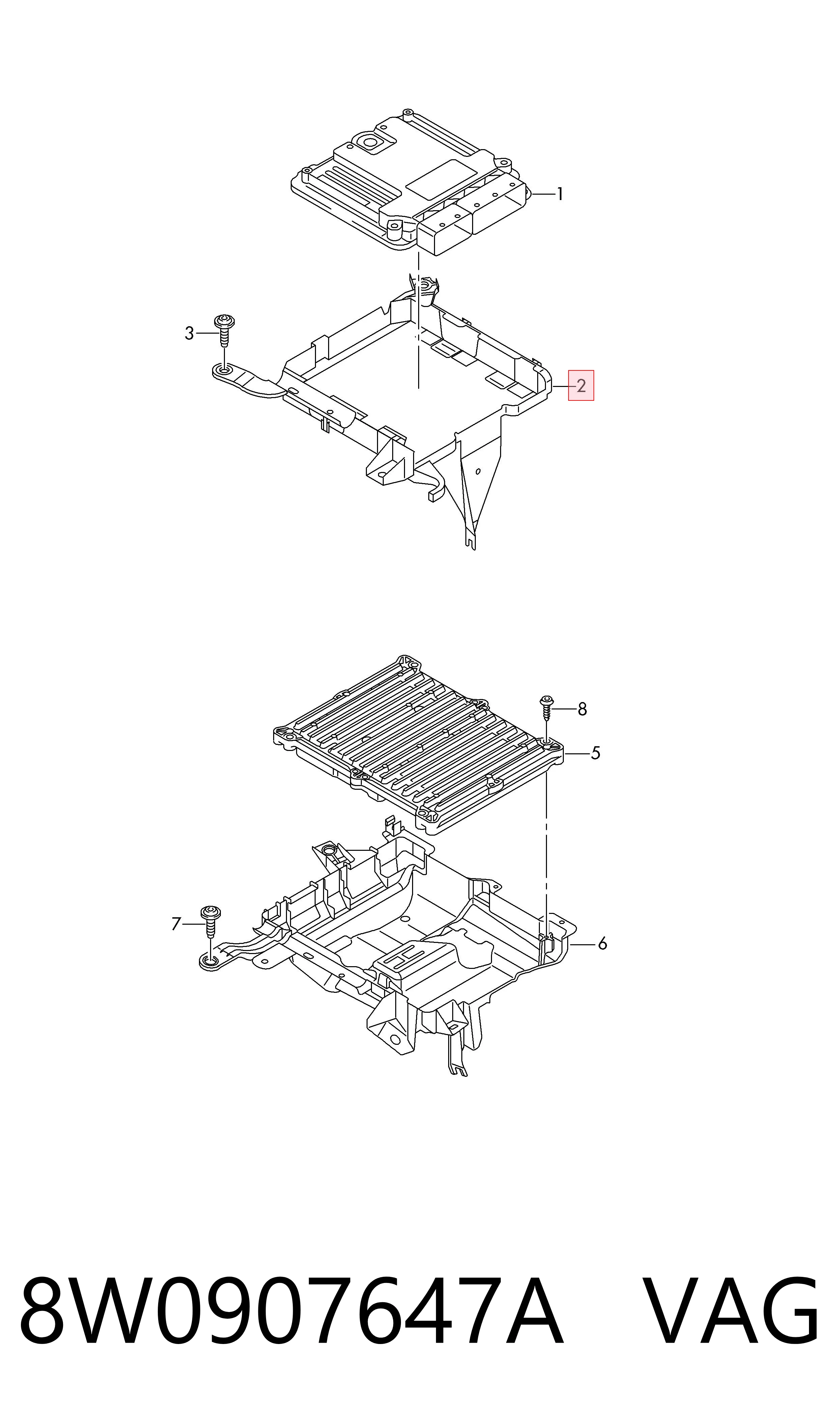  VAG 8W0907647A ціна, від 21.53 USD