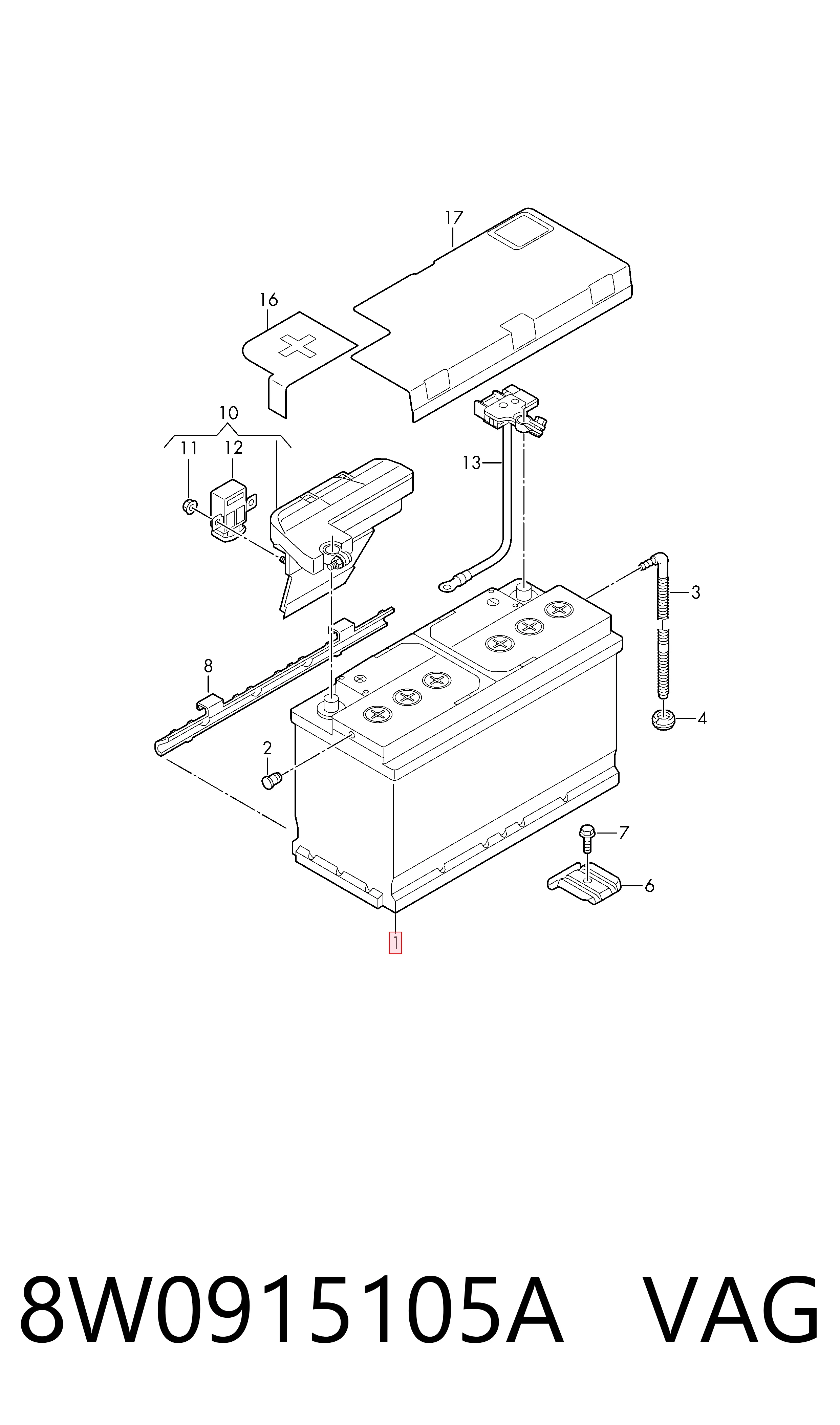 Батарея акумуляторна Varta 840070076 ціна, від 184.08 USD