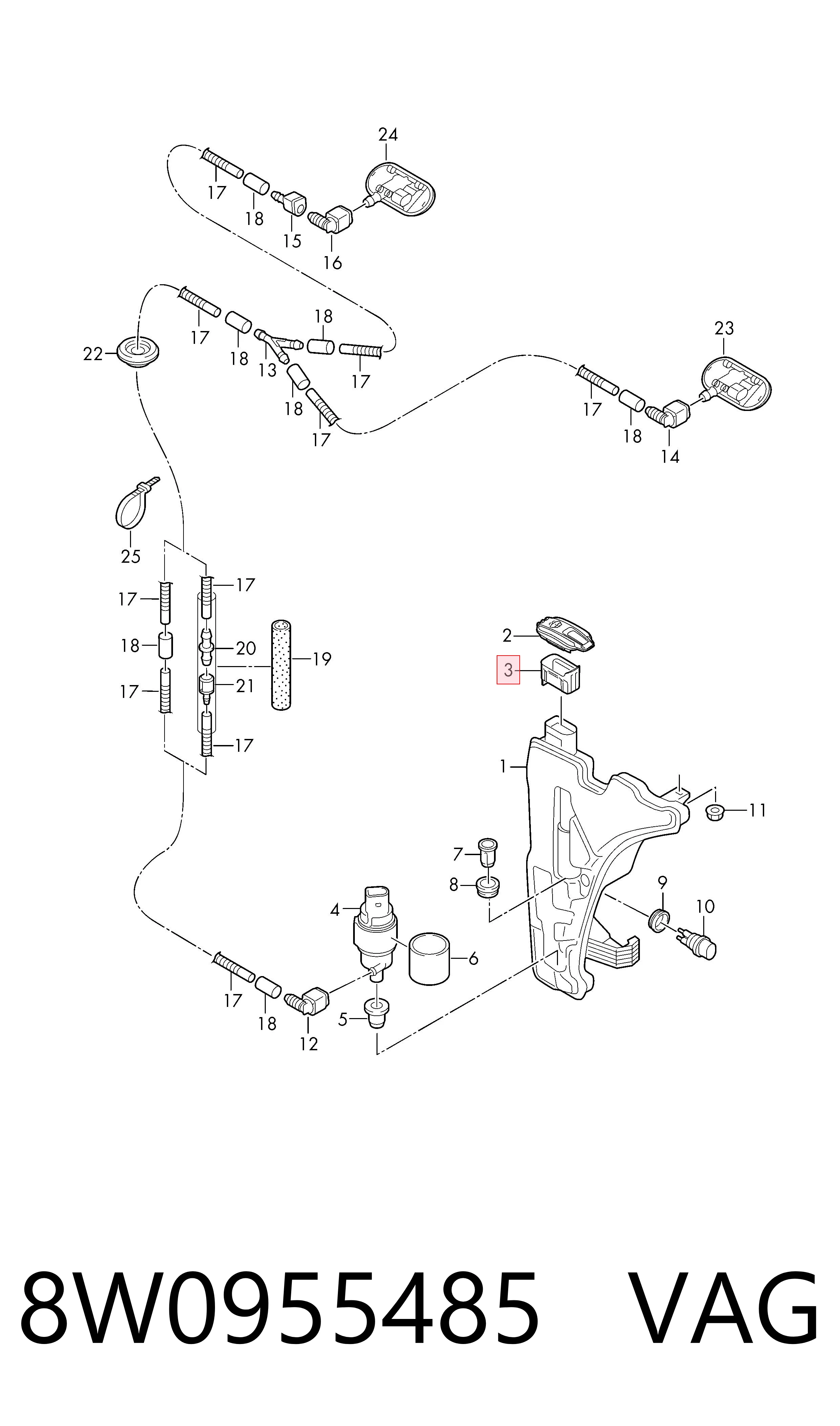 8W0955485 VAG 