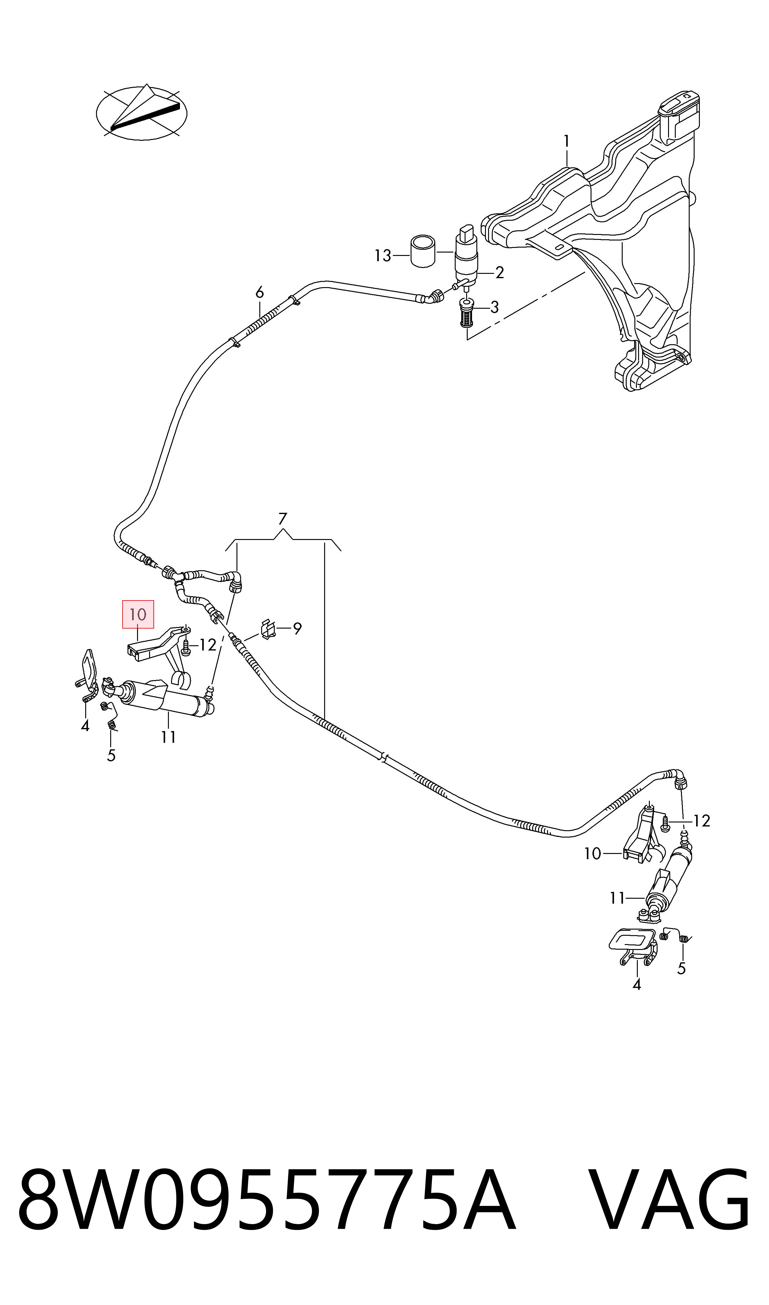 8W0955775A VAG 