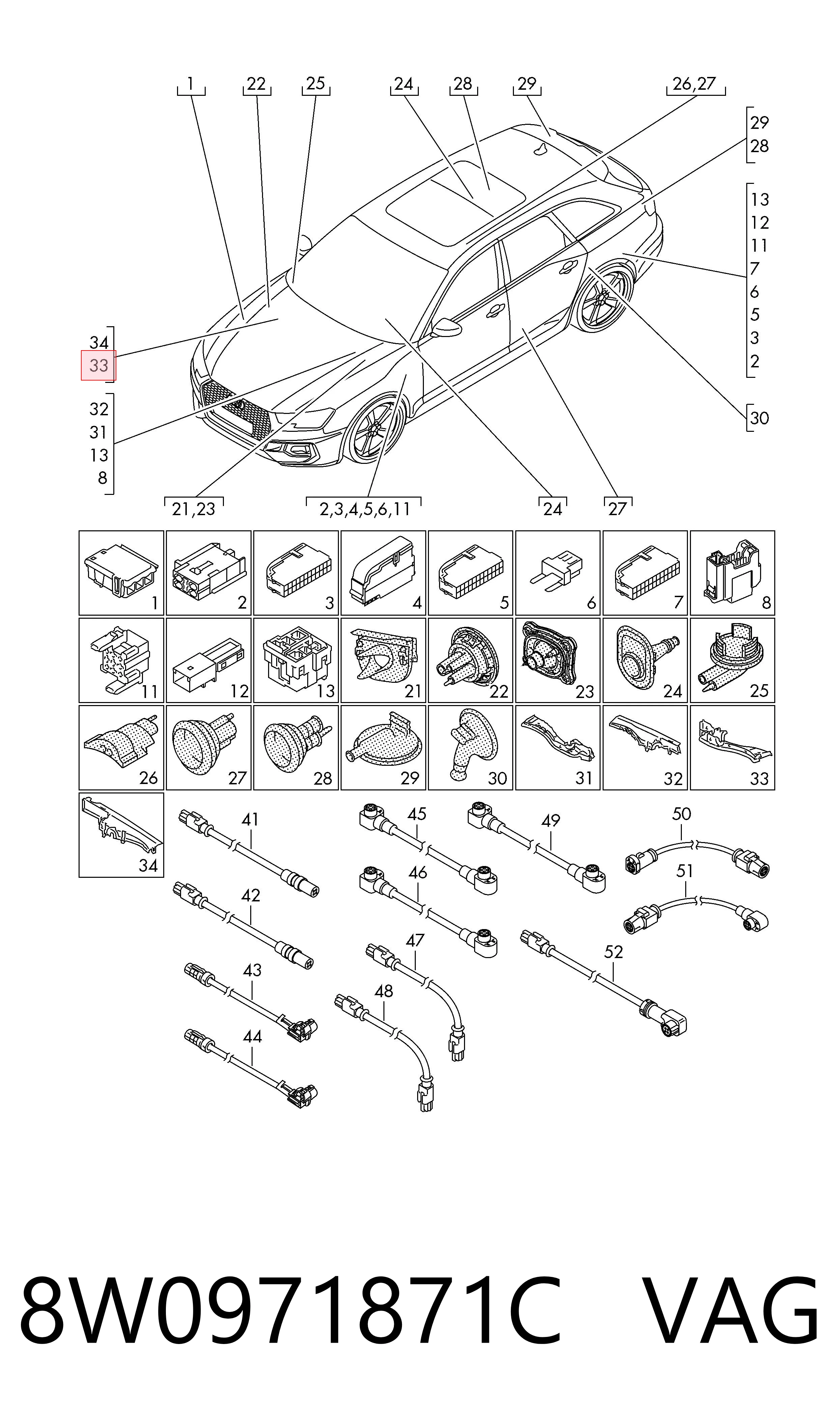 8W0971871C VAG 