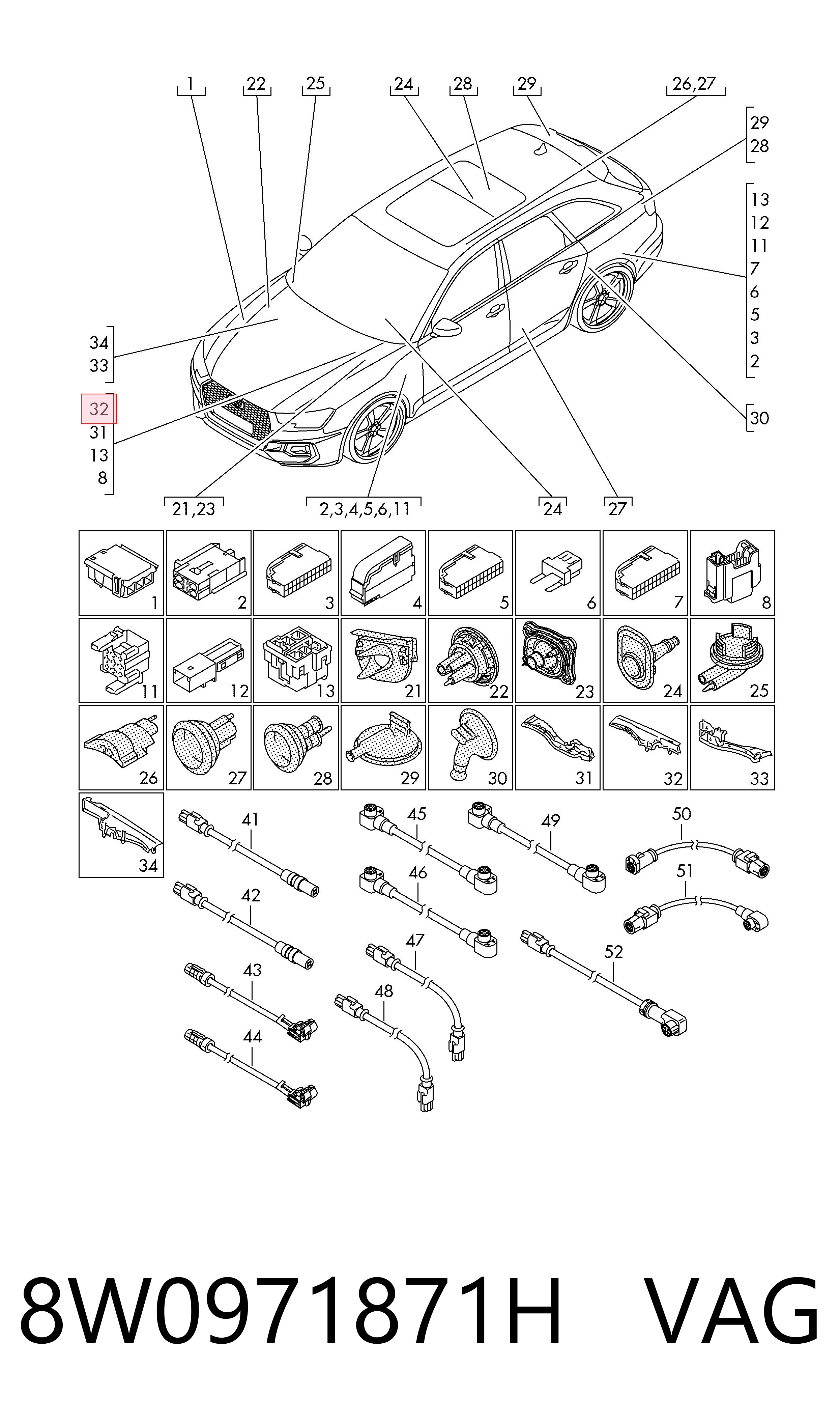 8W0971871H VAG 