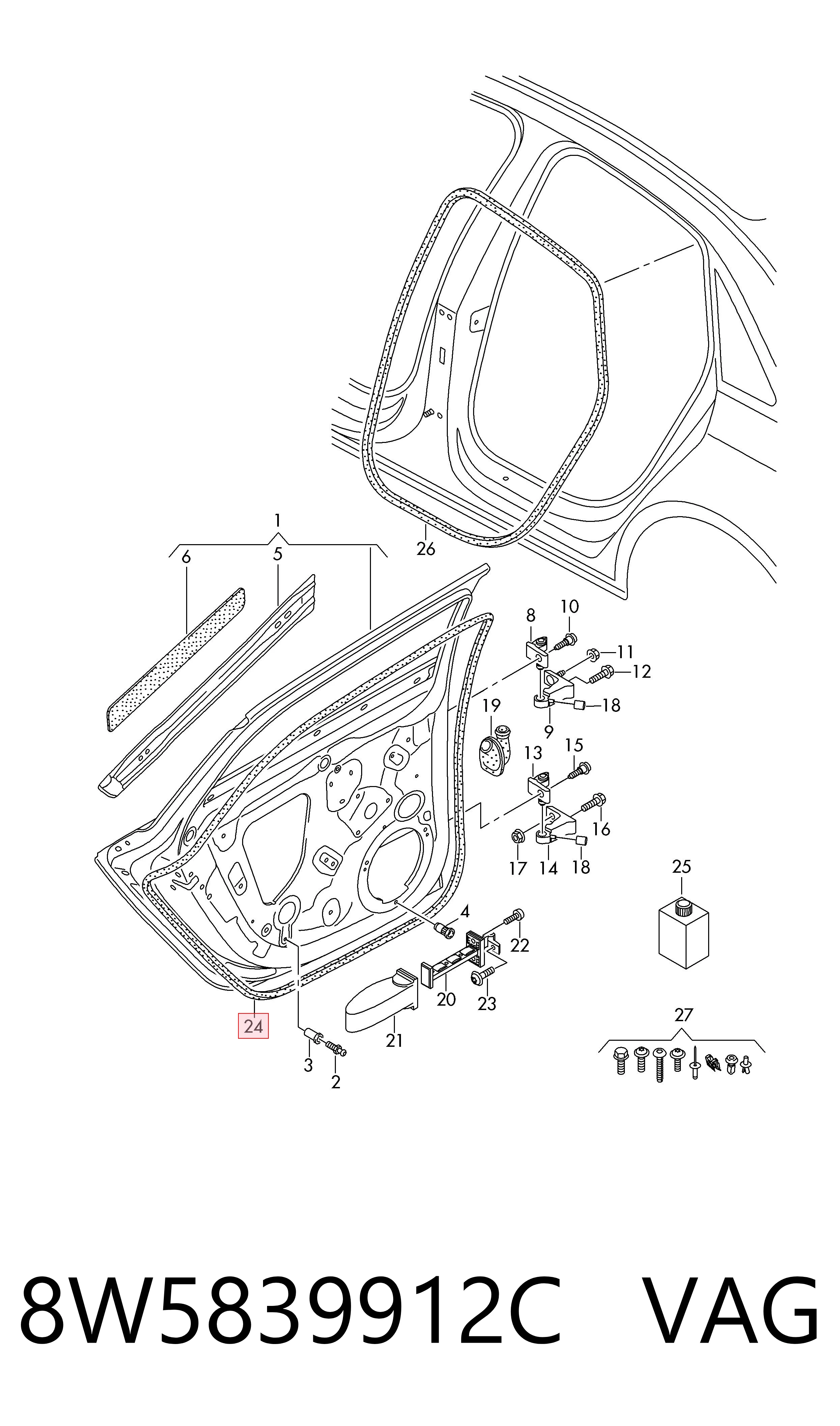 8W5839912C VAG 