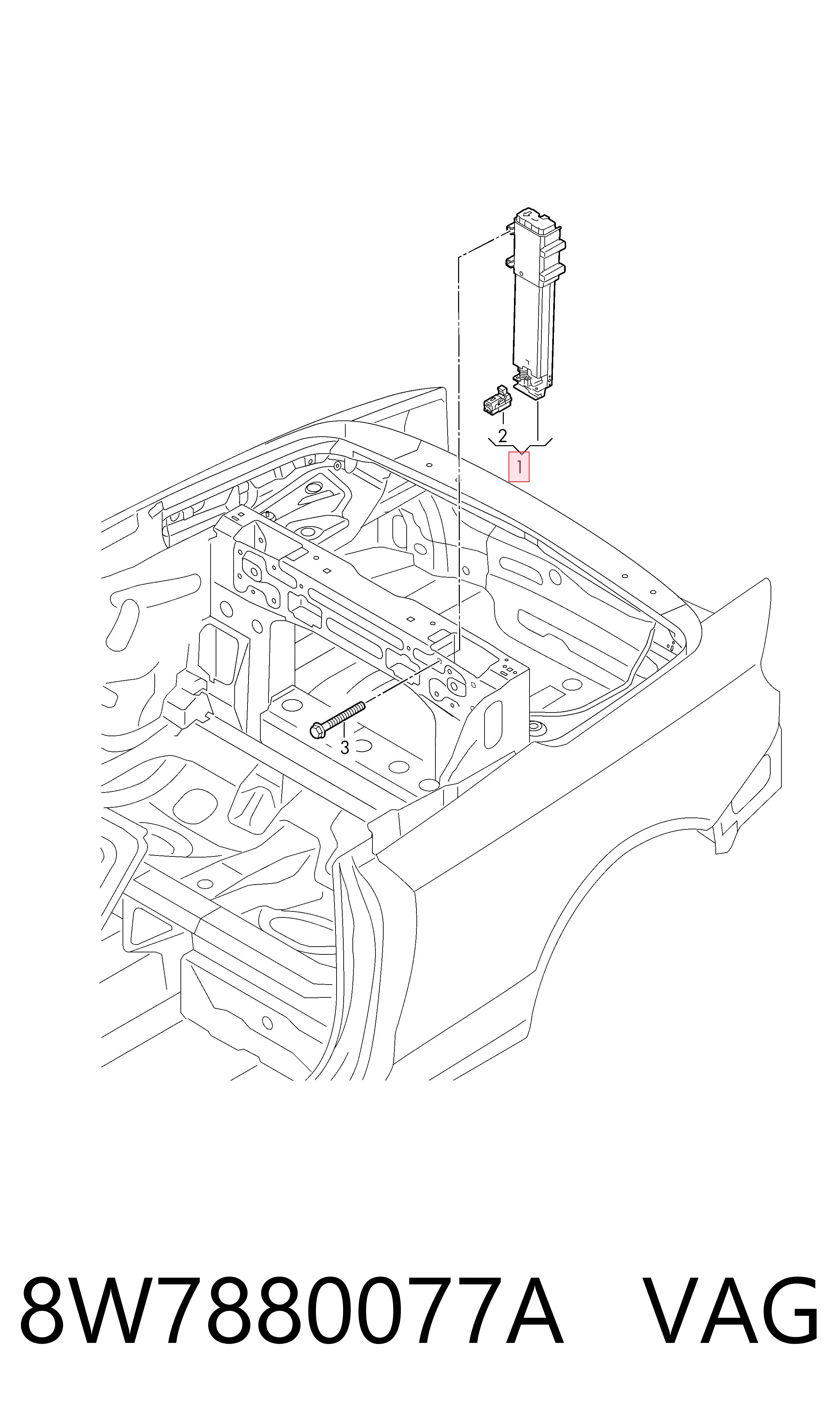 8W7880077A VAG 
