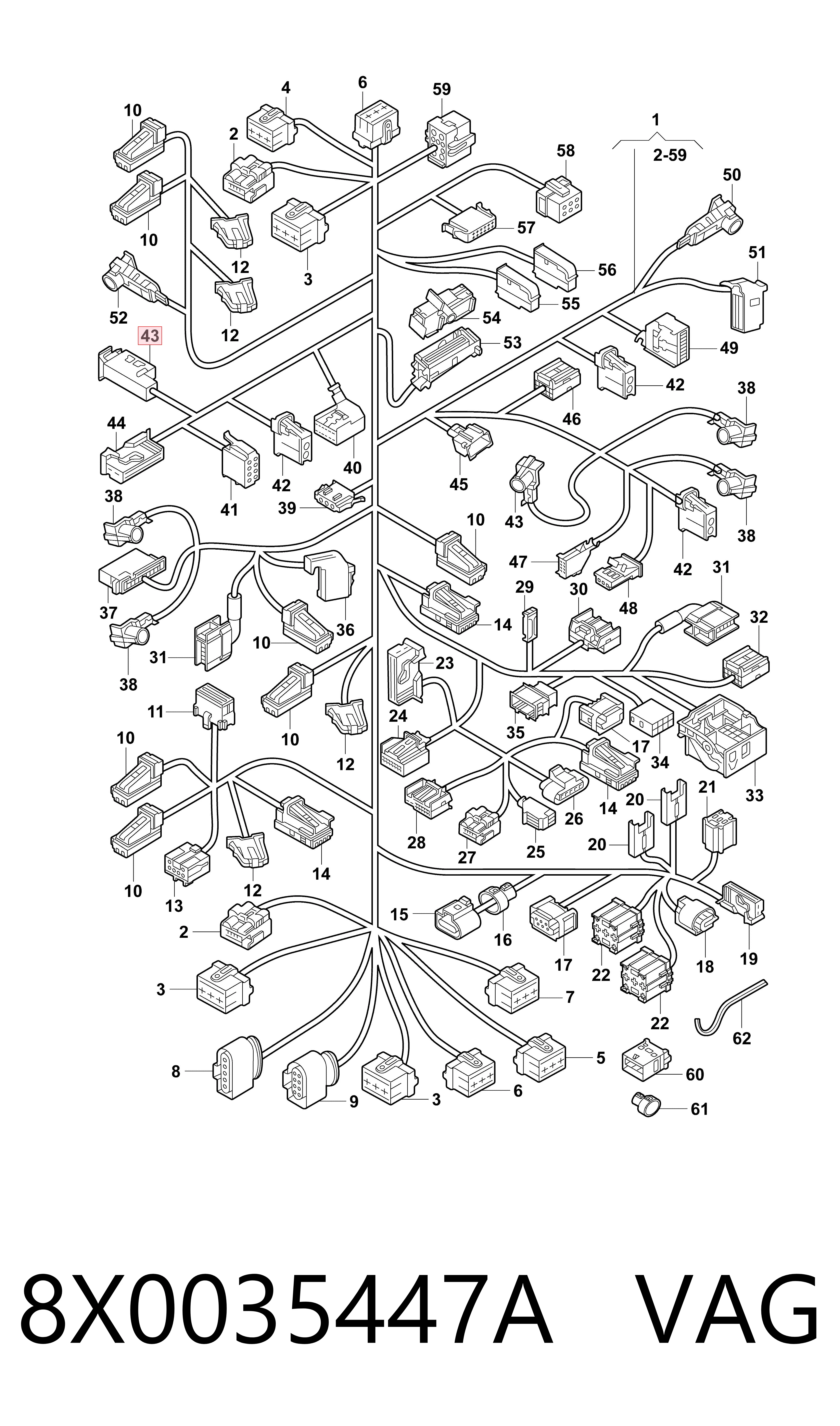 8X0035447A VAG 