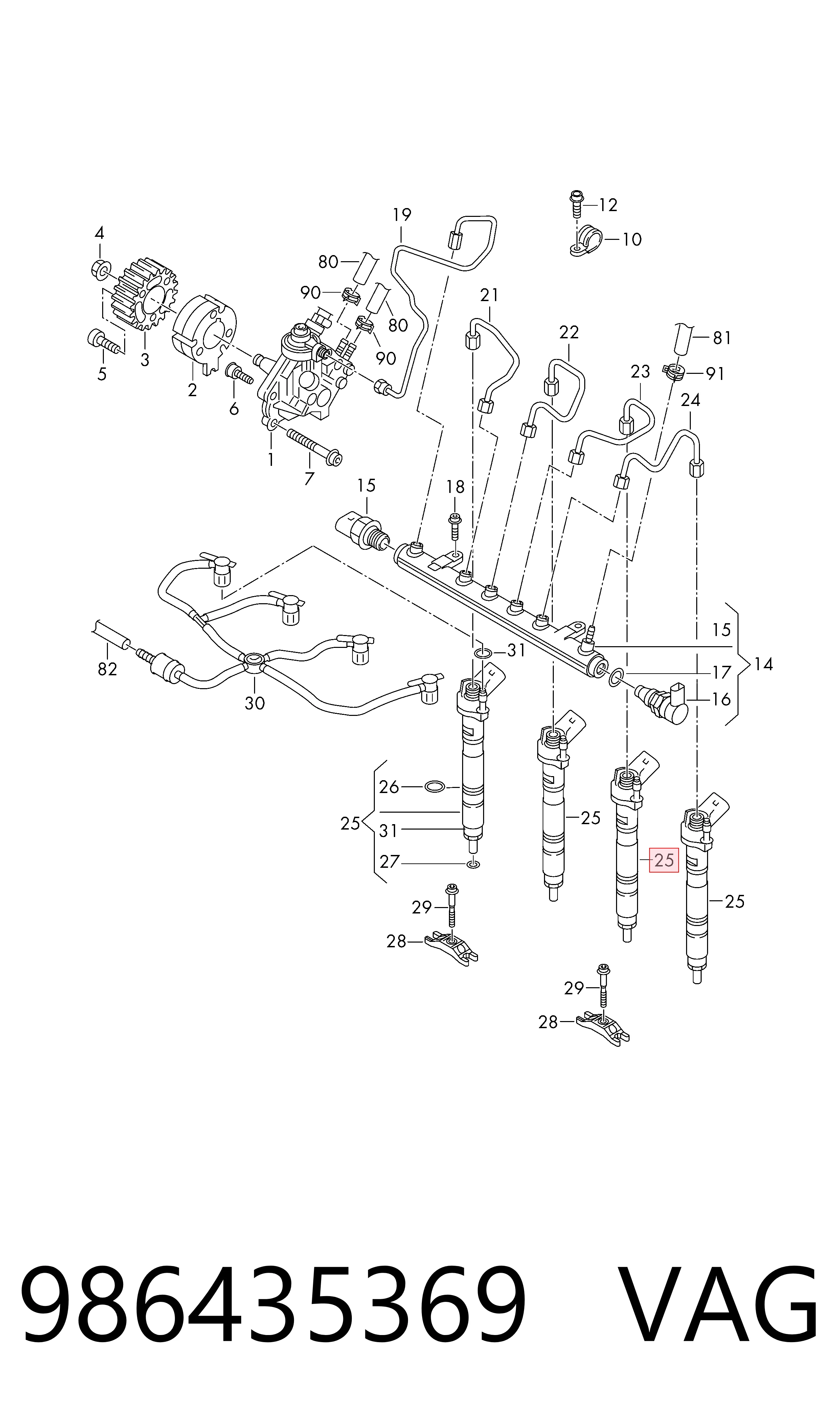 Паливні форсунки 0445116034 Renault (RVI)