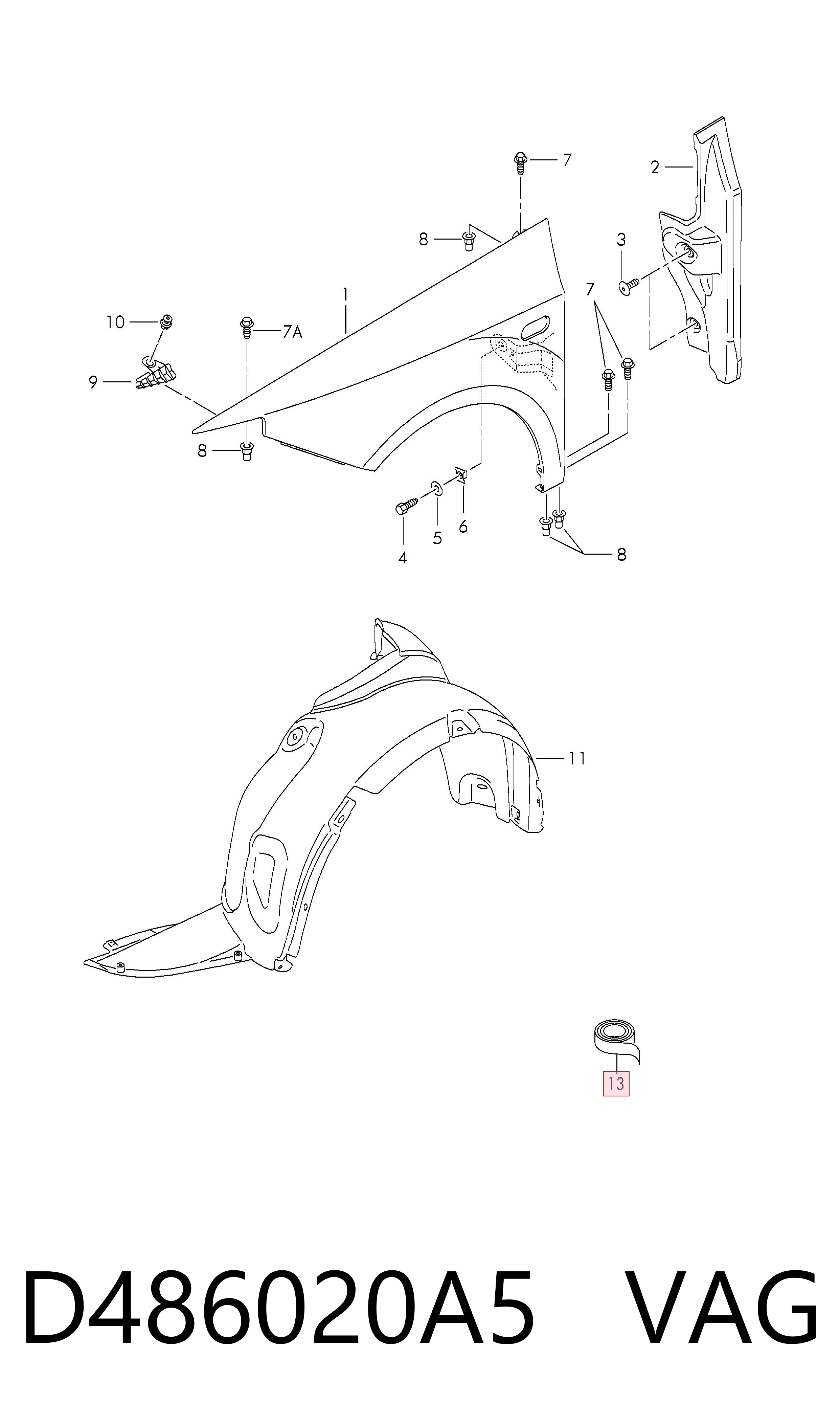 D486020A5 VAG 