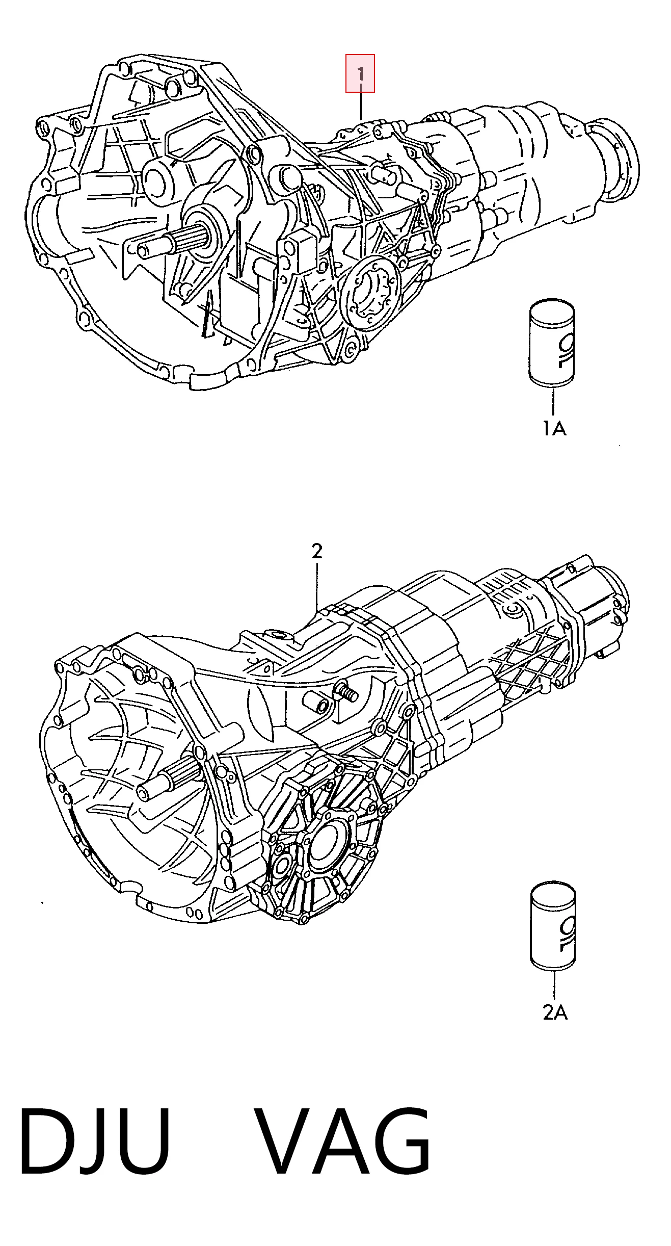 DJU VAG МКПП
