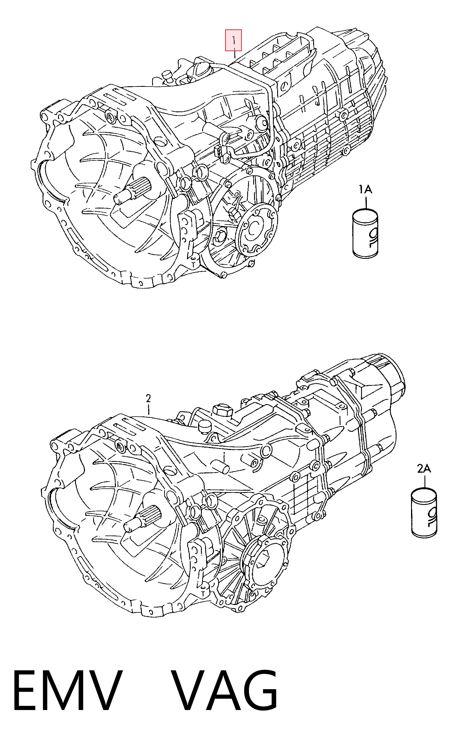EMV VAG МКПП