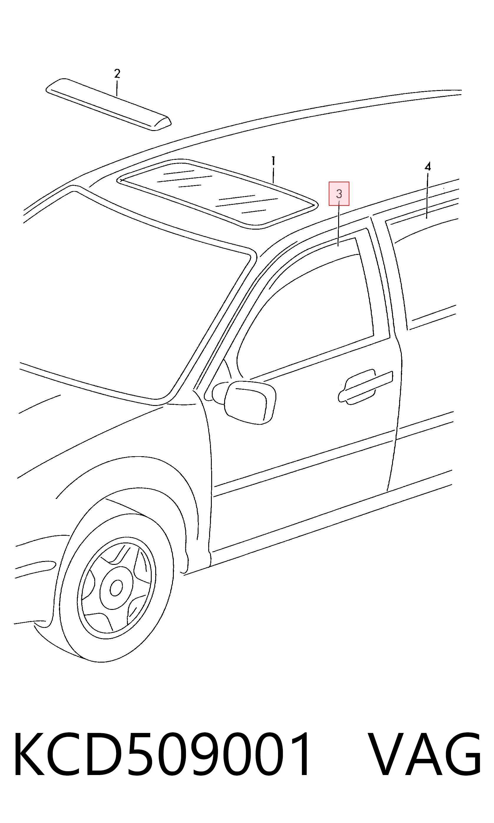 KCD509001 VAG 