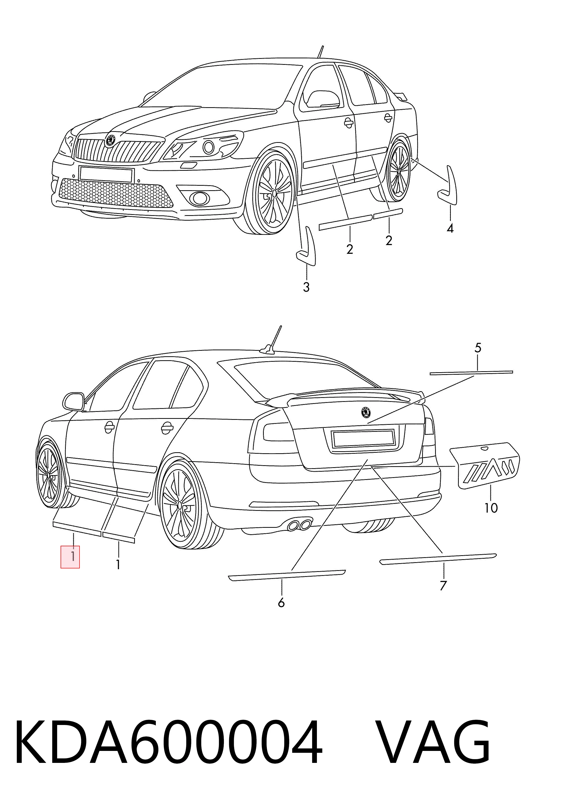 KDA600004 VAG 