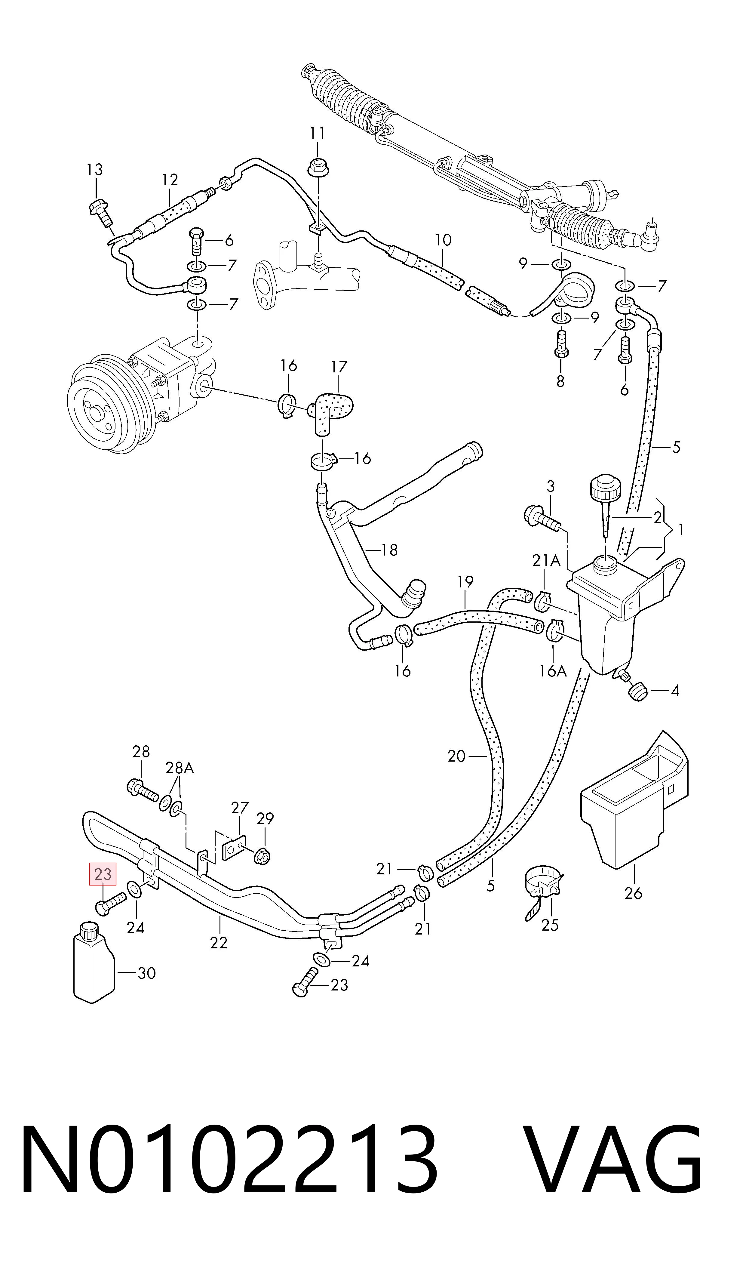  VAG N0102213 ціна, від 1.77 USD