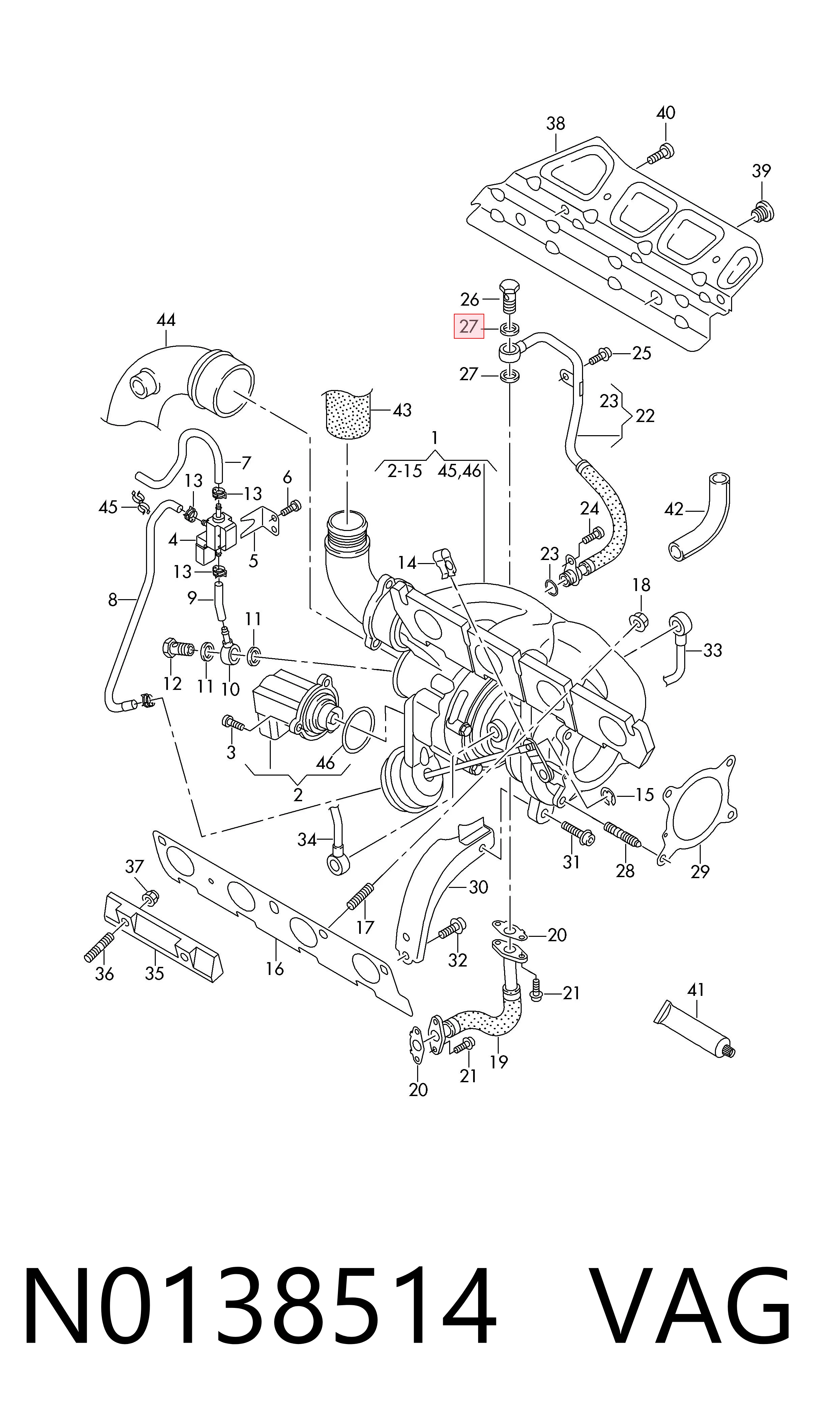 Ущільнююче кільце форсунок інжектора VAG N0138514 ціна, від 0.58 USD