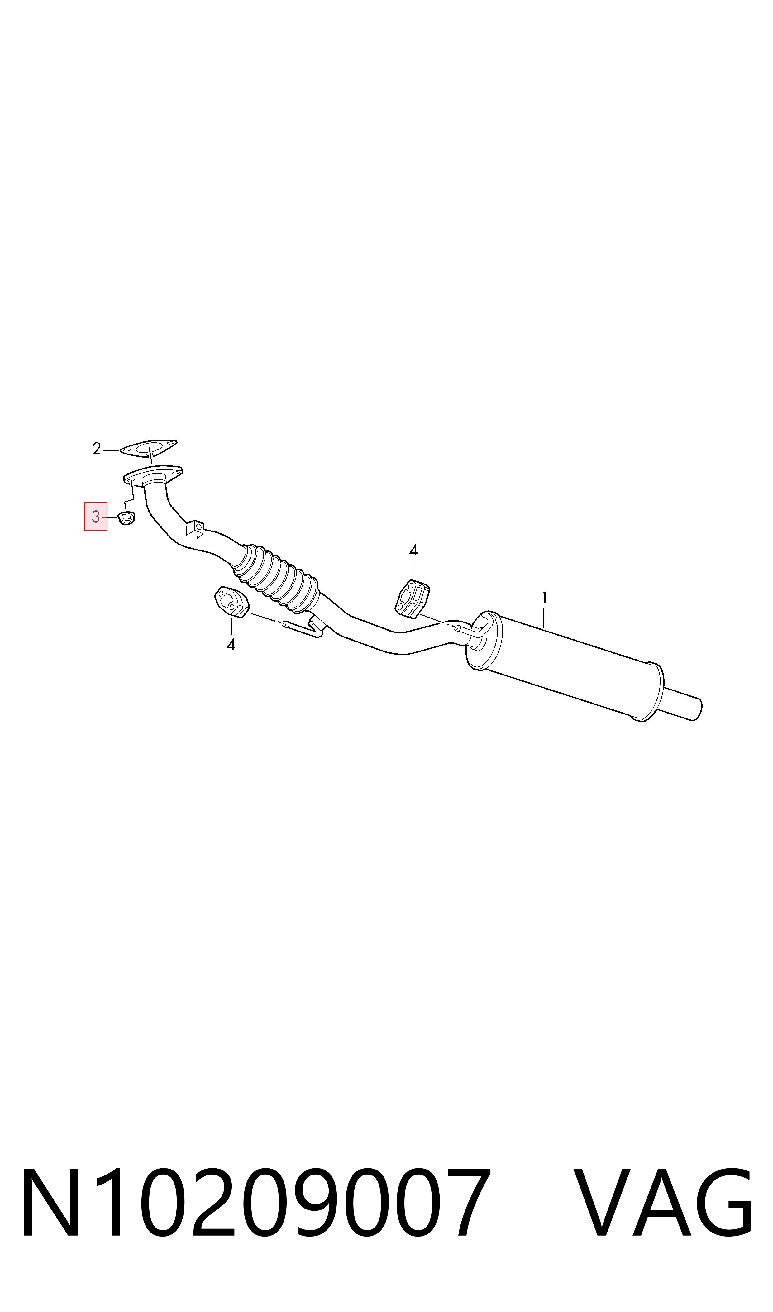  VAG N10209007 ціна, від 2.14 USD