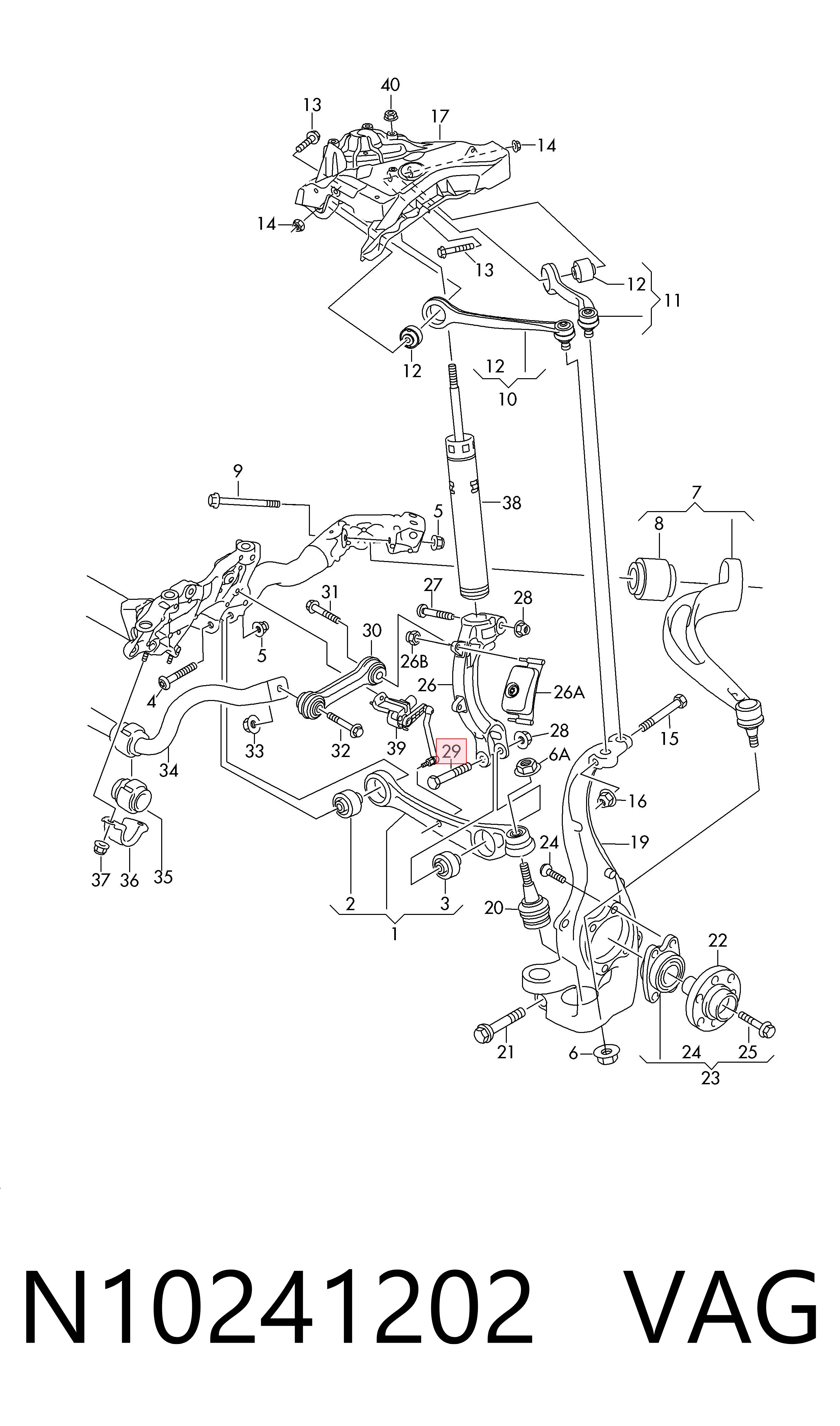 Болт Lemforder LMI44252 ціна, від 4.15 USD
