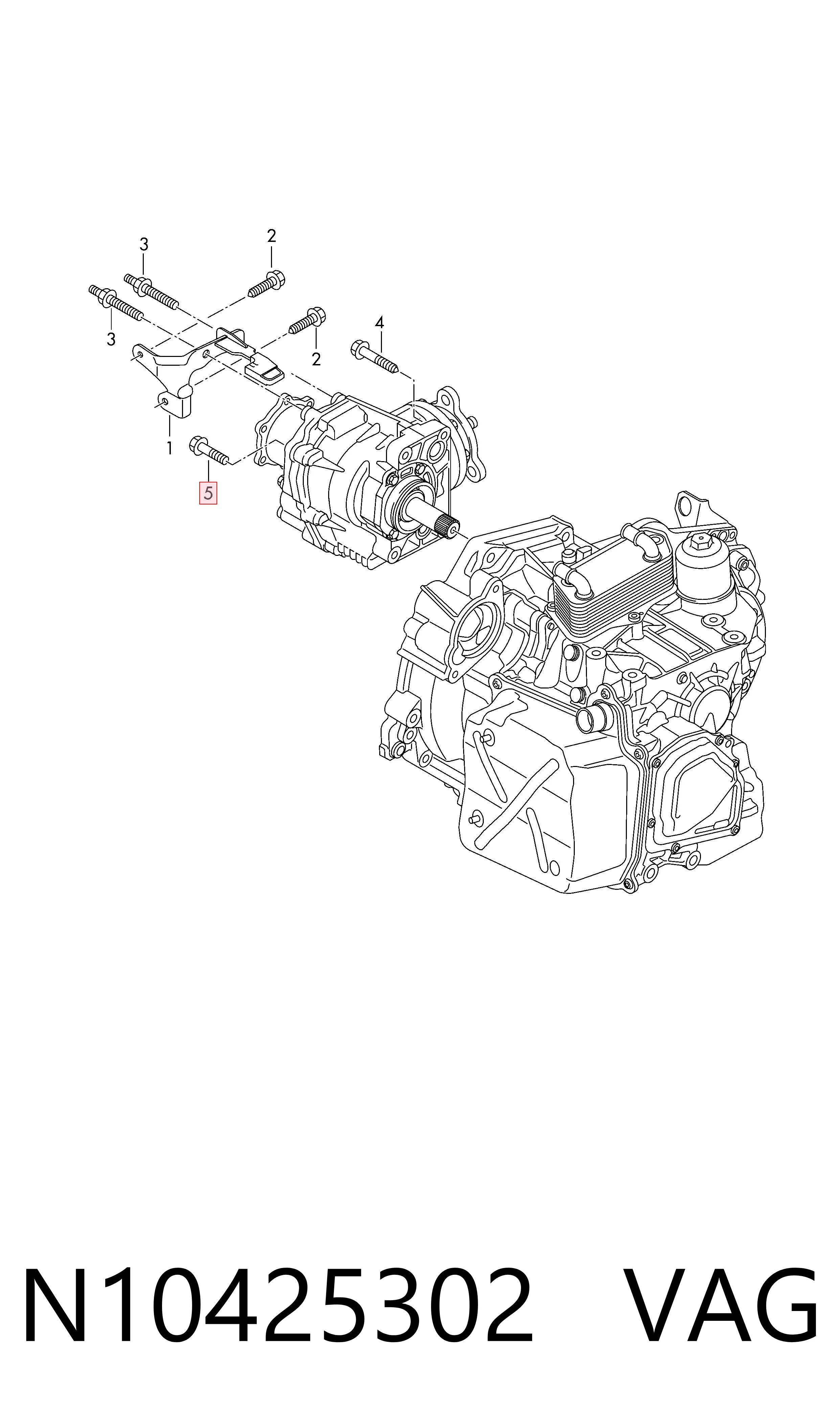 Болт Bentley N10425301 ціна, від 2.96 USD