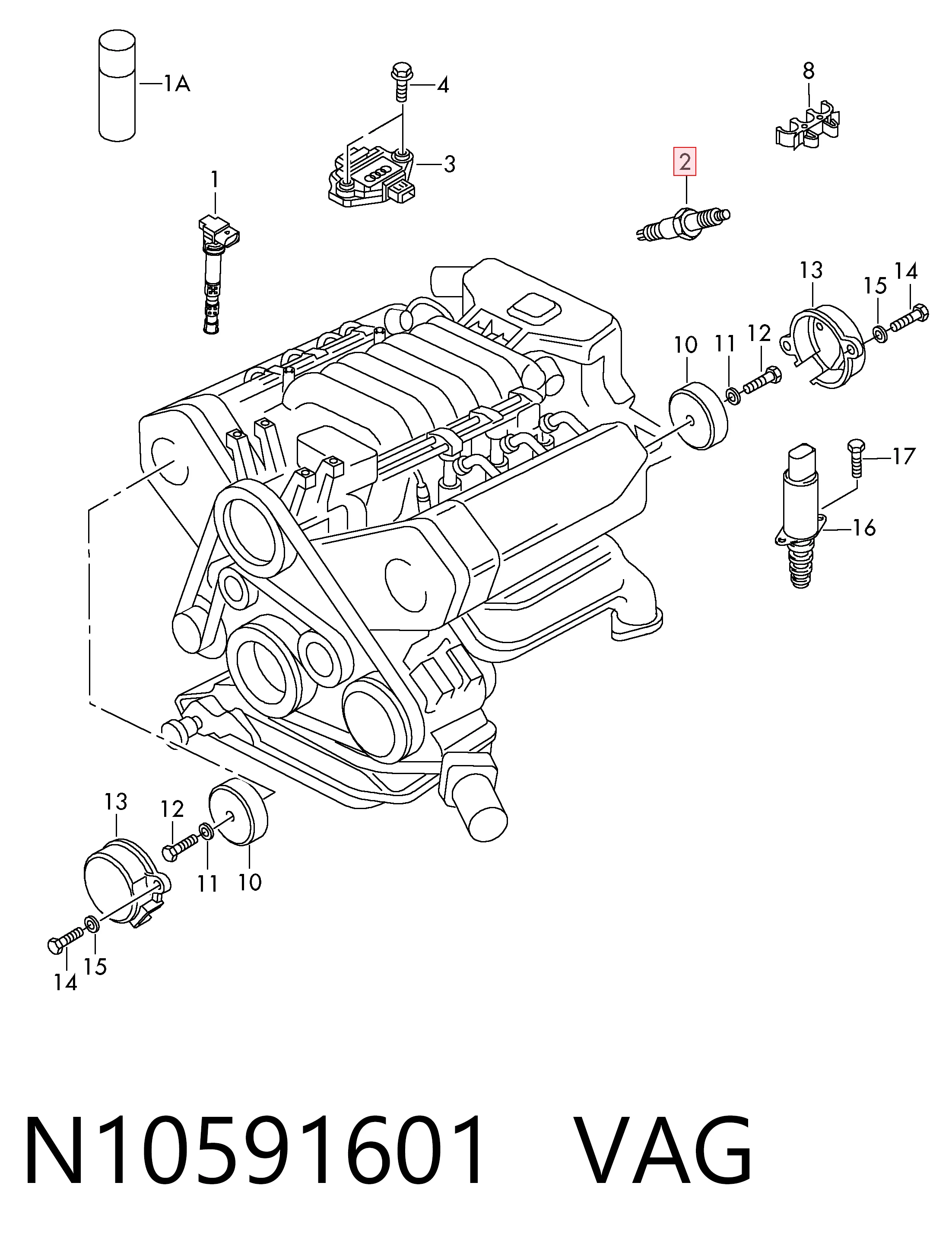 Свічки запалювання Magneti Marelli UY36A
