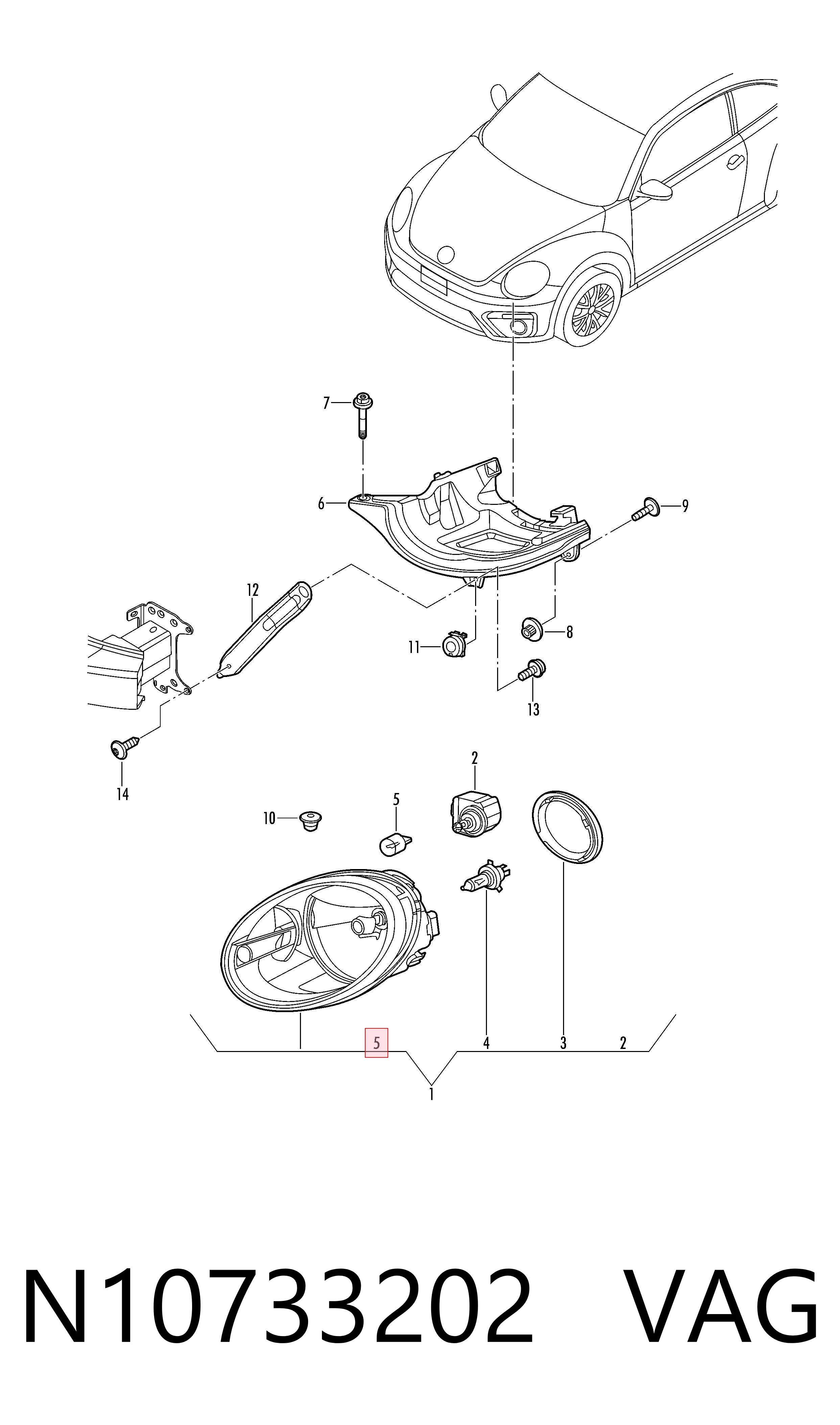  VAG N10733202 ціна, від 10.99 USD