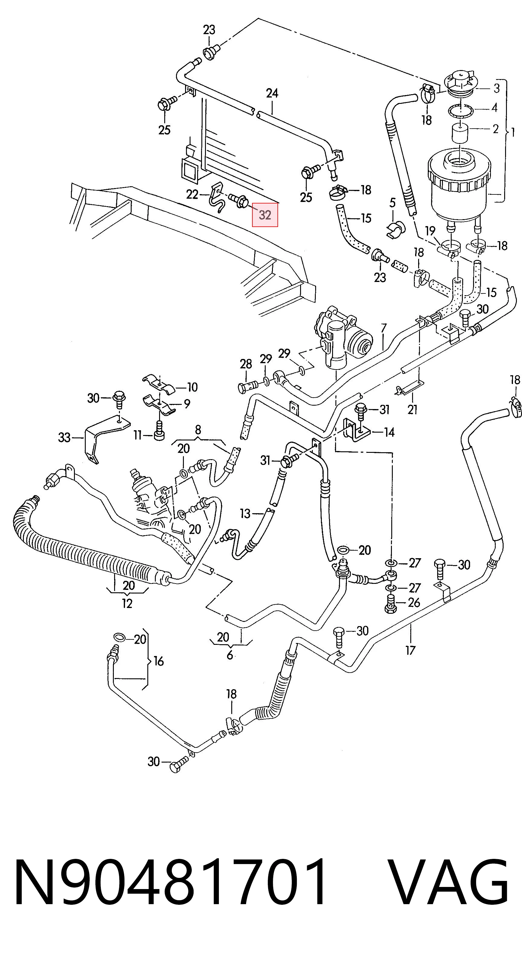 N90481701 VAG 