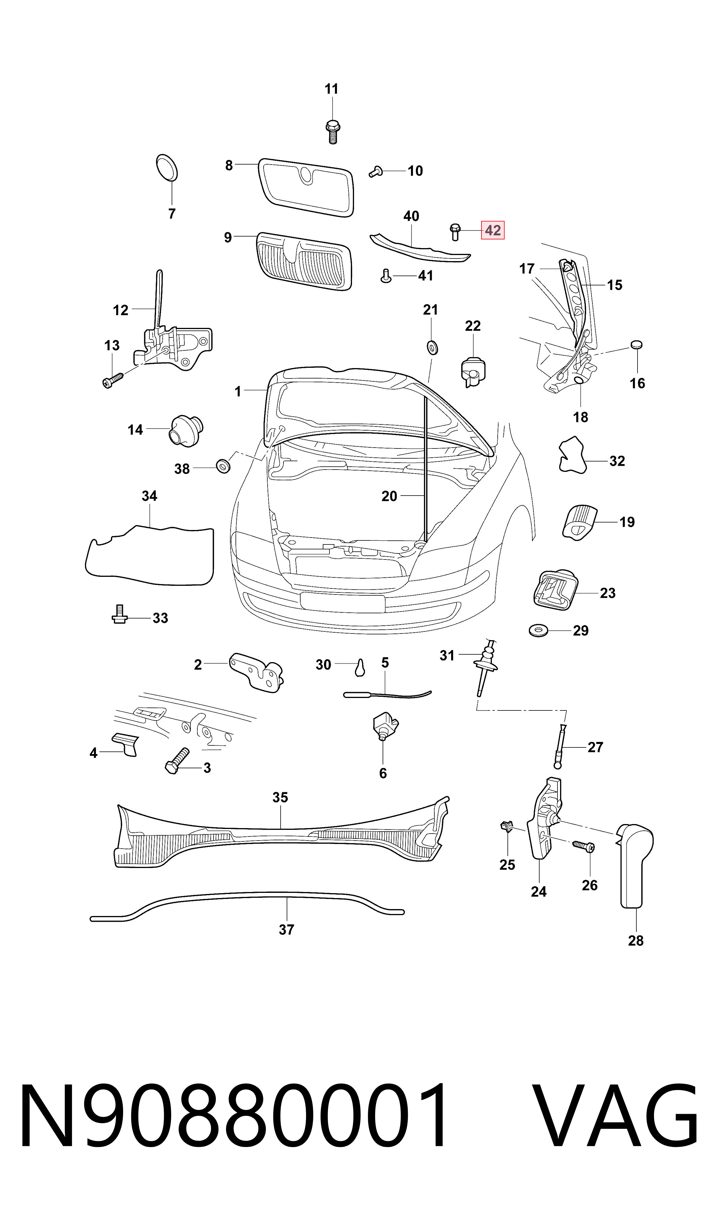 N90880001 VAG 