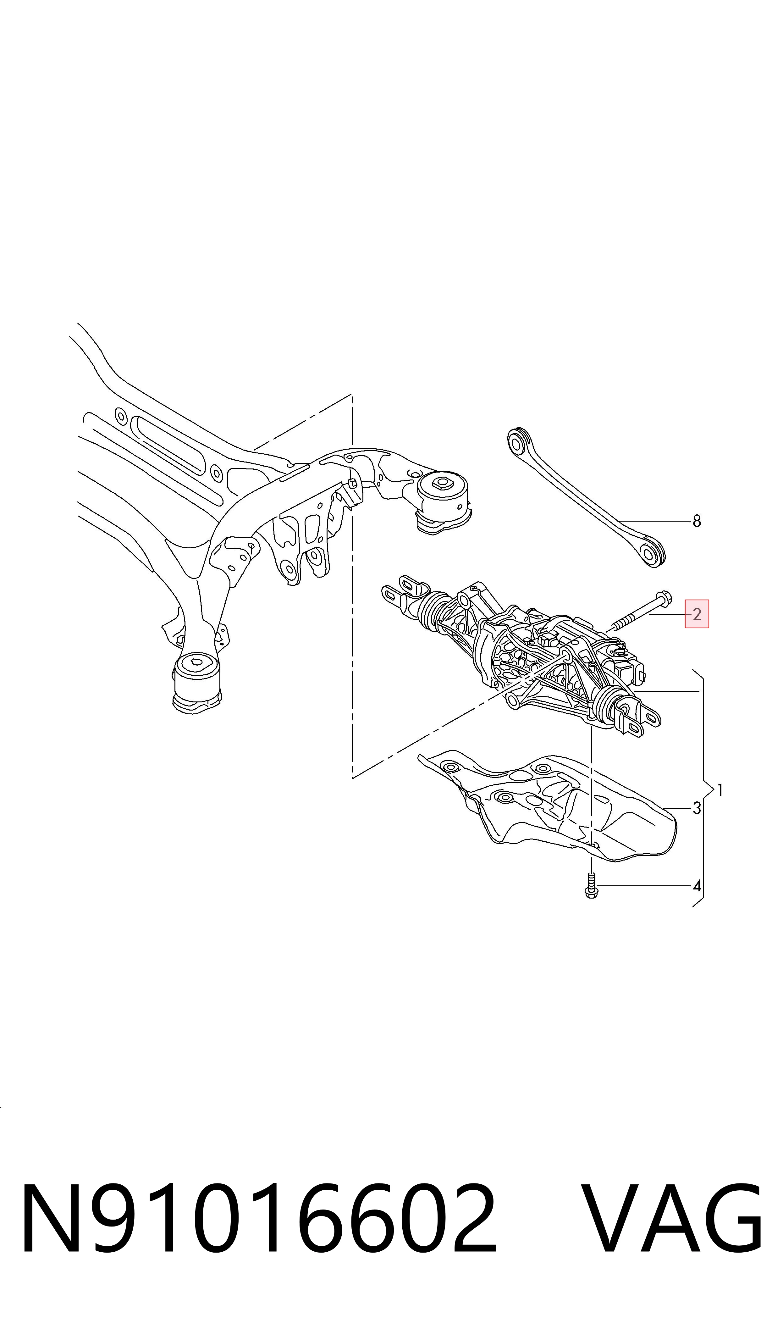  VAG N91016602 ціна, від 4.21 USD