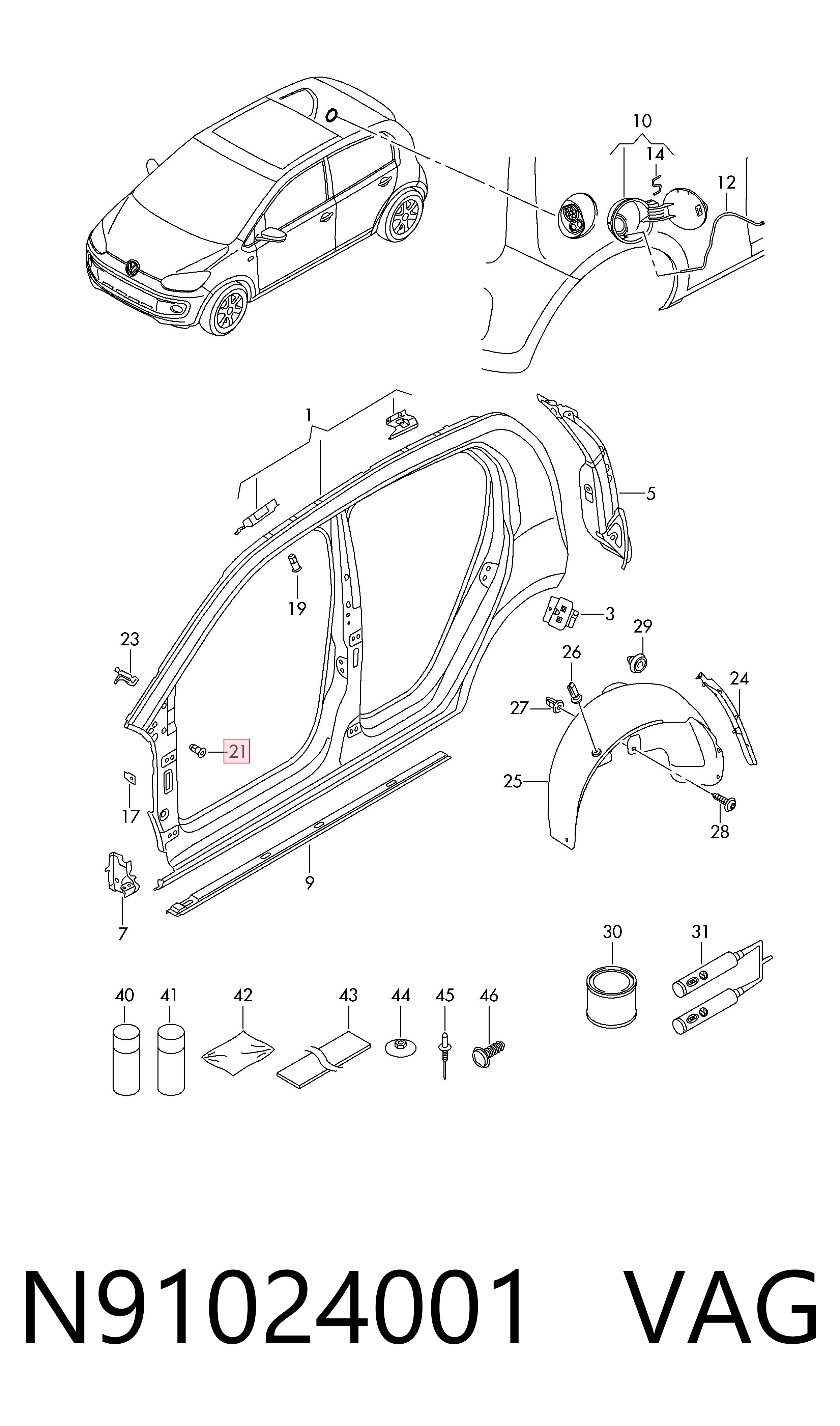 N91024001 VAG 