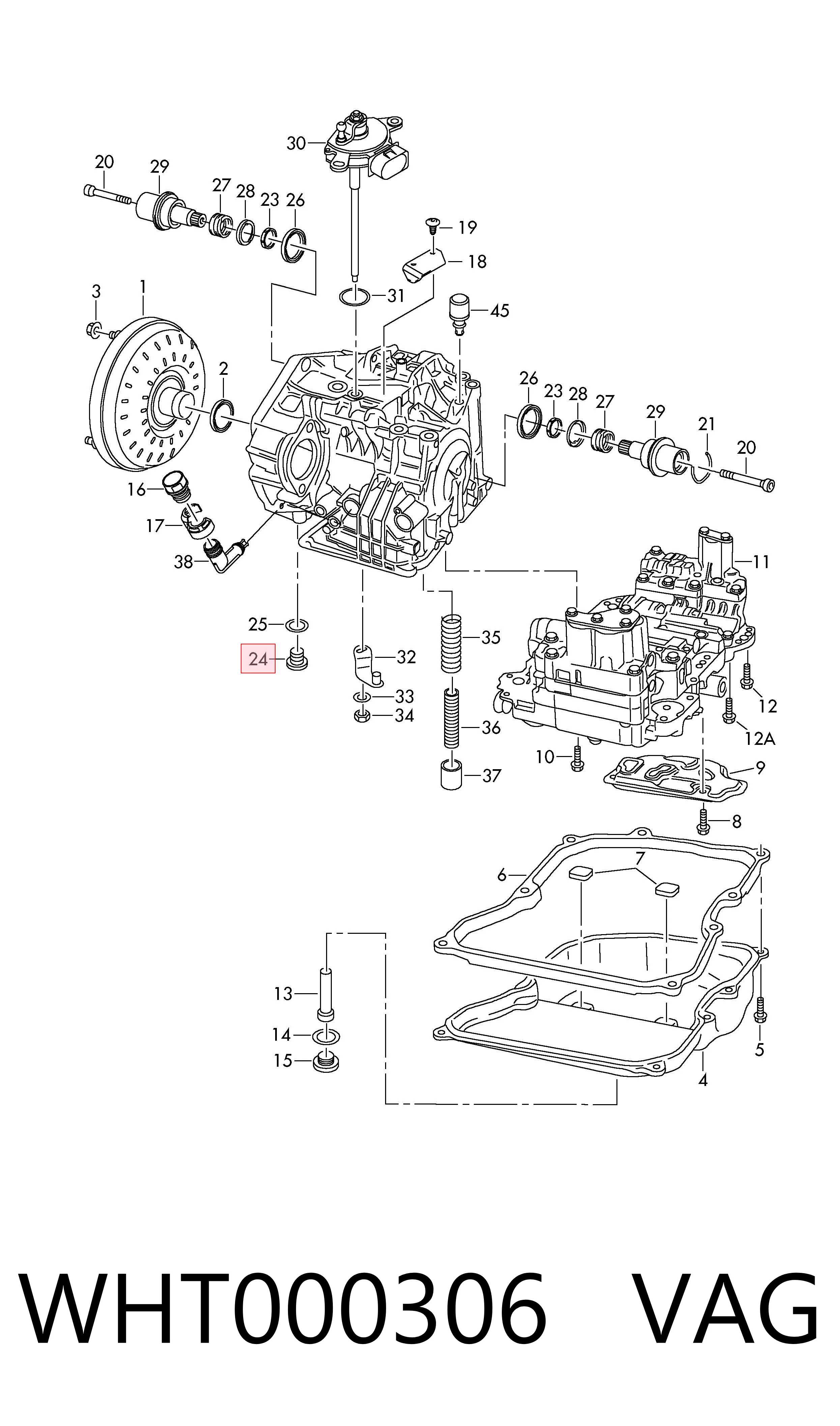  VAG WHT000306 ціна, від 6.41 USD
