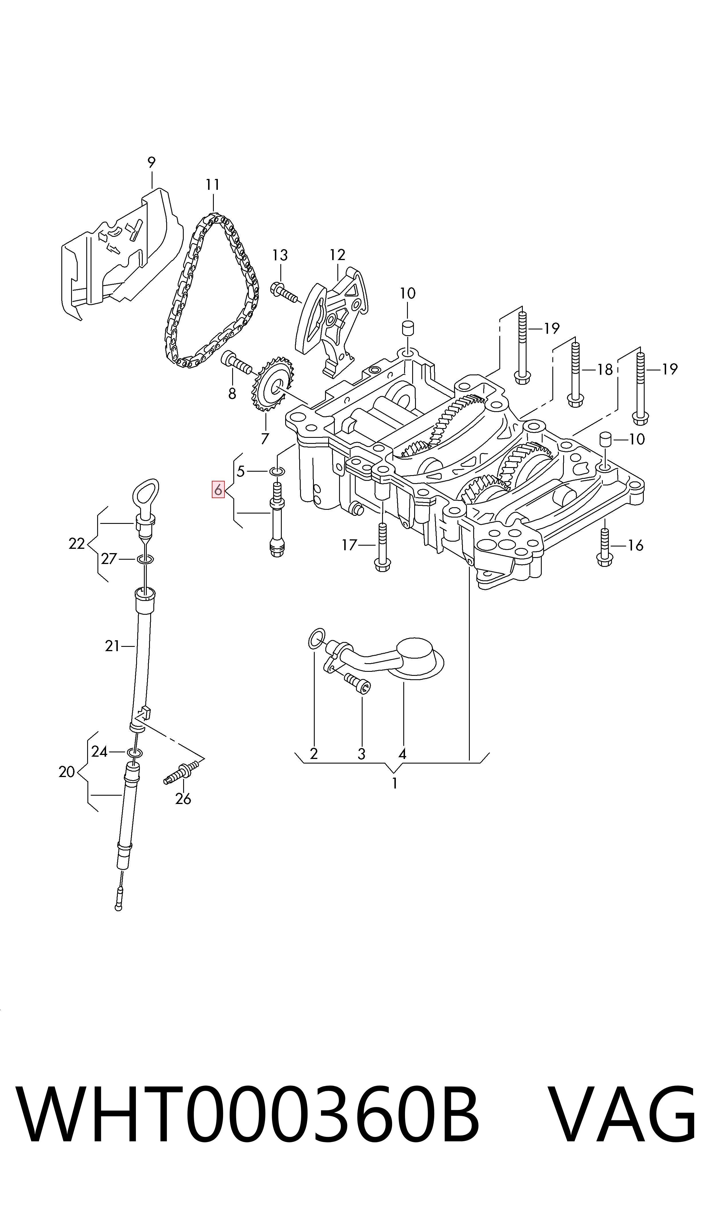 WHT000360B VAG 